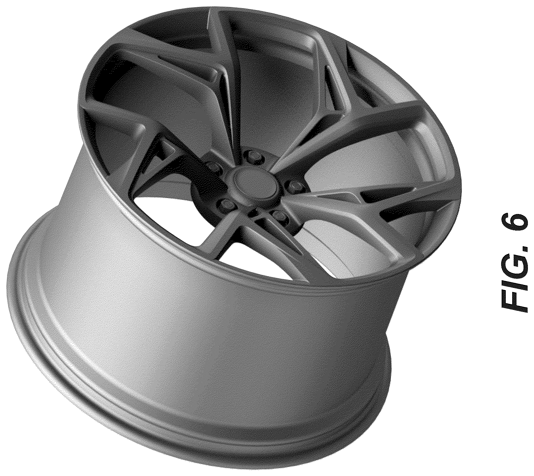 Patent USD1044674 Figure 6 – Wheel rim