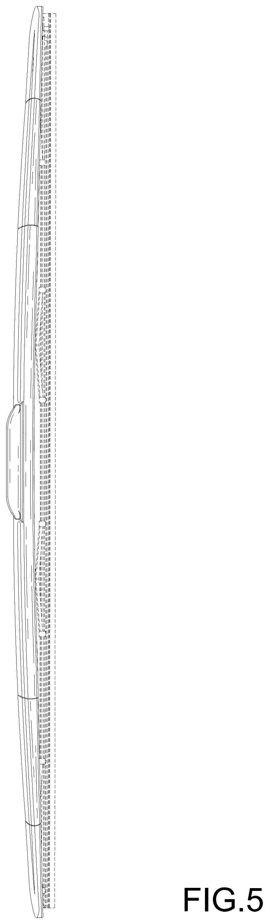Patent USD1044675 Figure 5 – Wiper