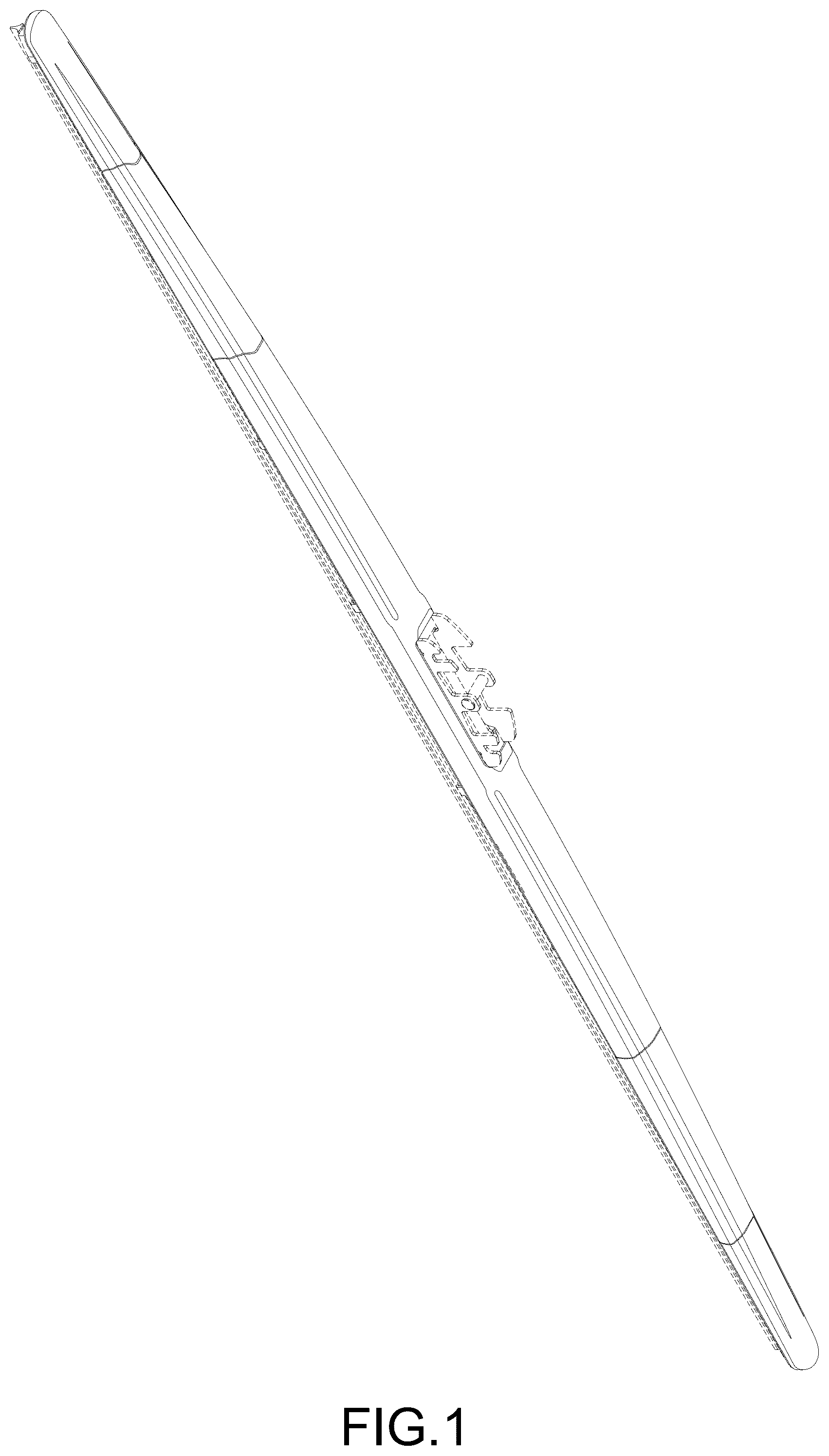 Patent USD1044676 Figure 1 – Windshield wiper