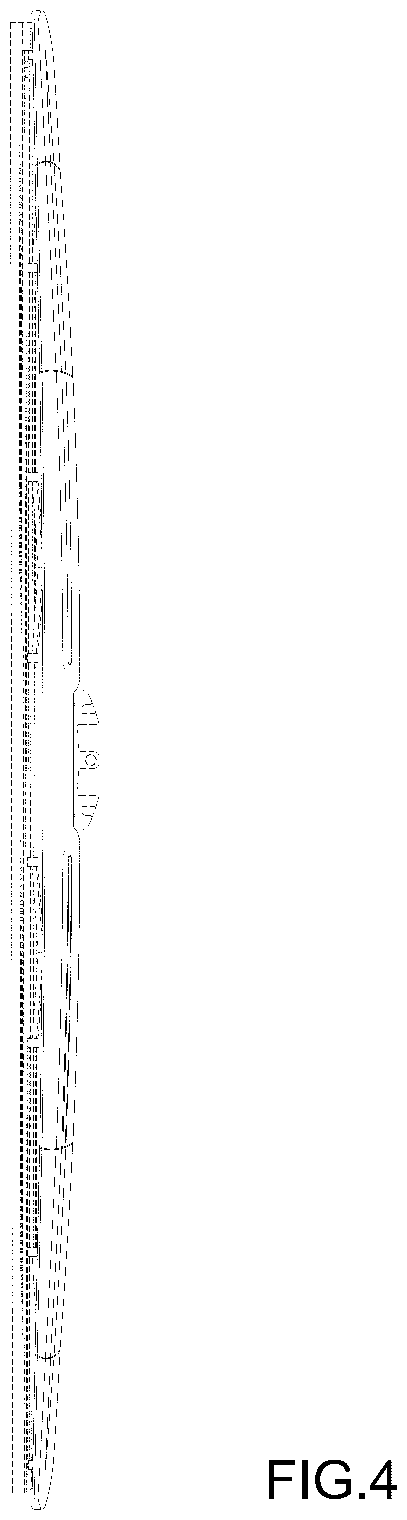 Patent USD1044676 Figure 4 – Windshield wiper