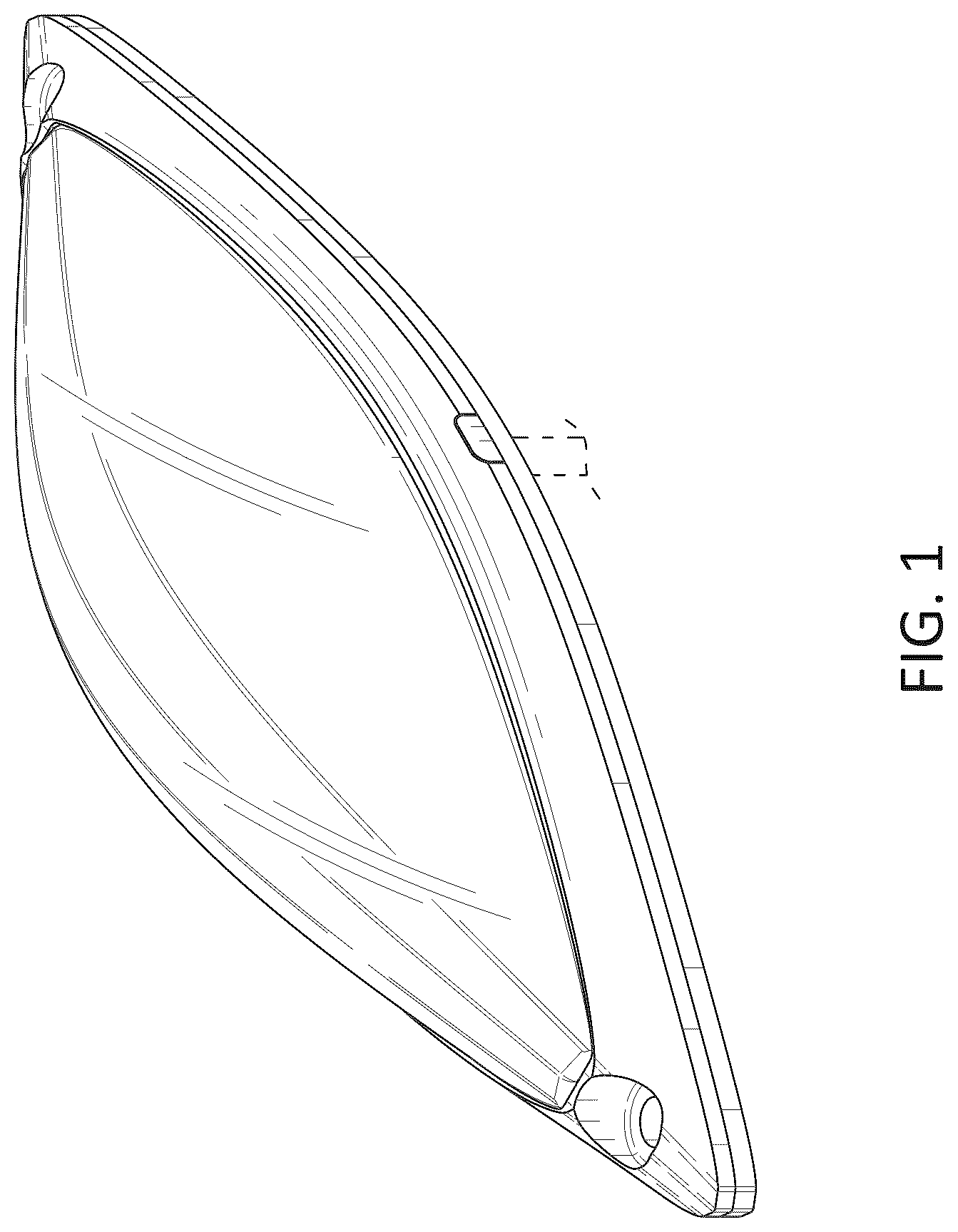 Patent USD1044678 Figure 1 – Anticollision light for aircraft