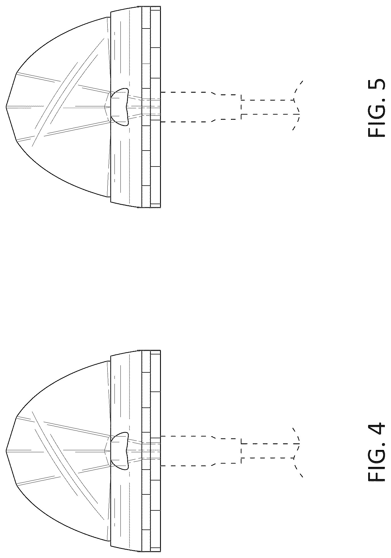 Patent USD1044678 Figure 4 – Anticollision light for aircraft