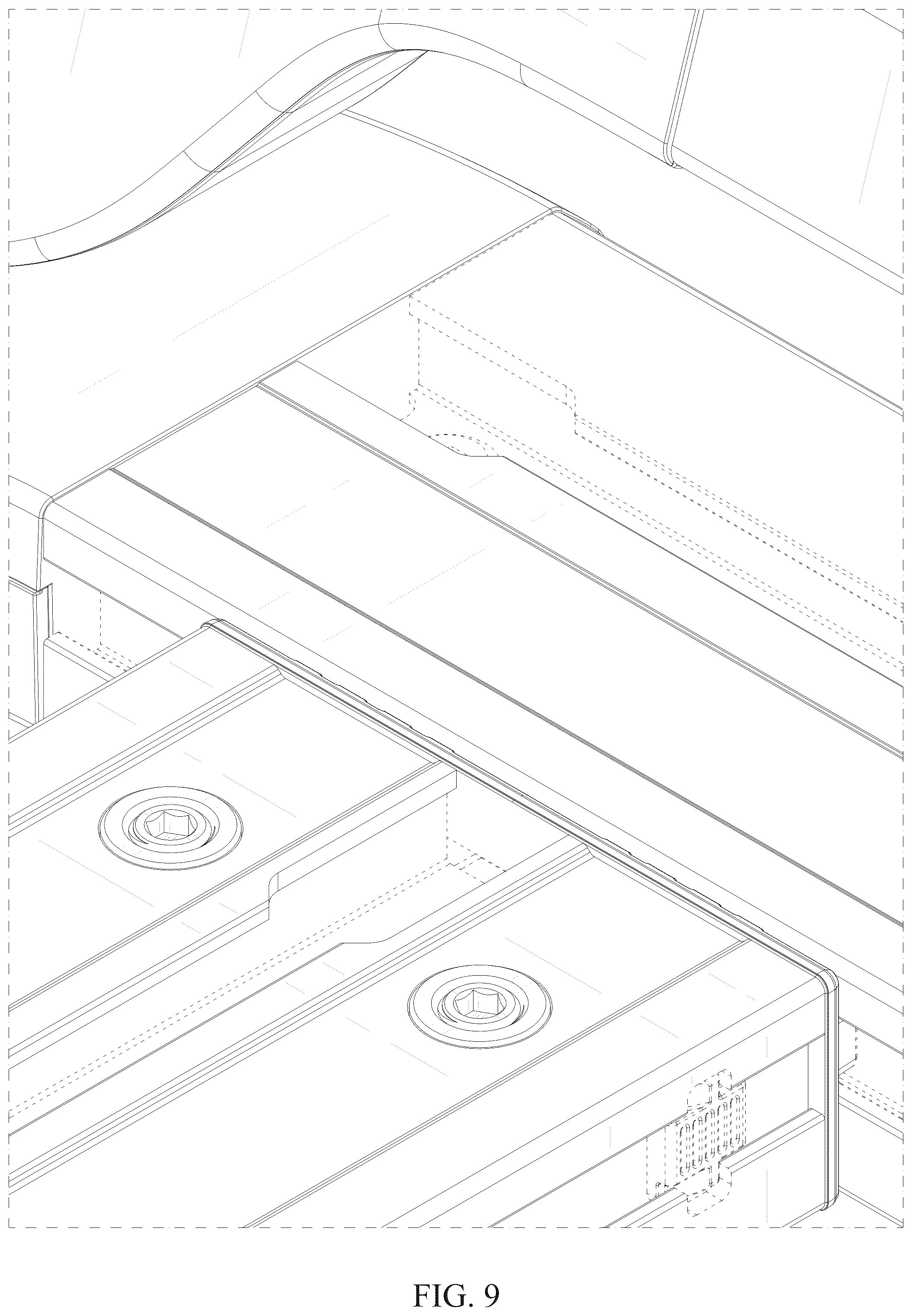 Patent USD1044681 Figure 8 – Roof cargo basket