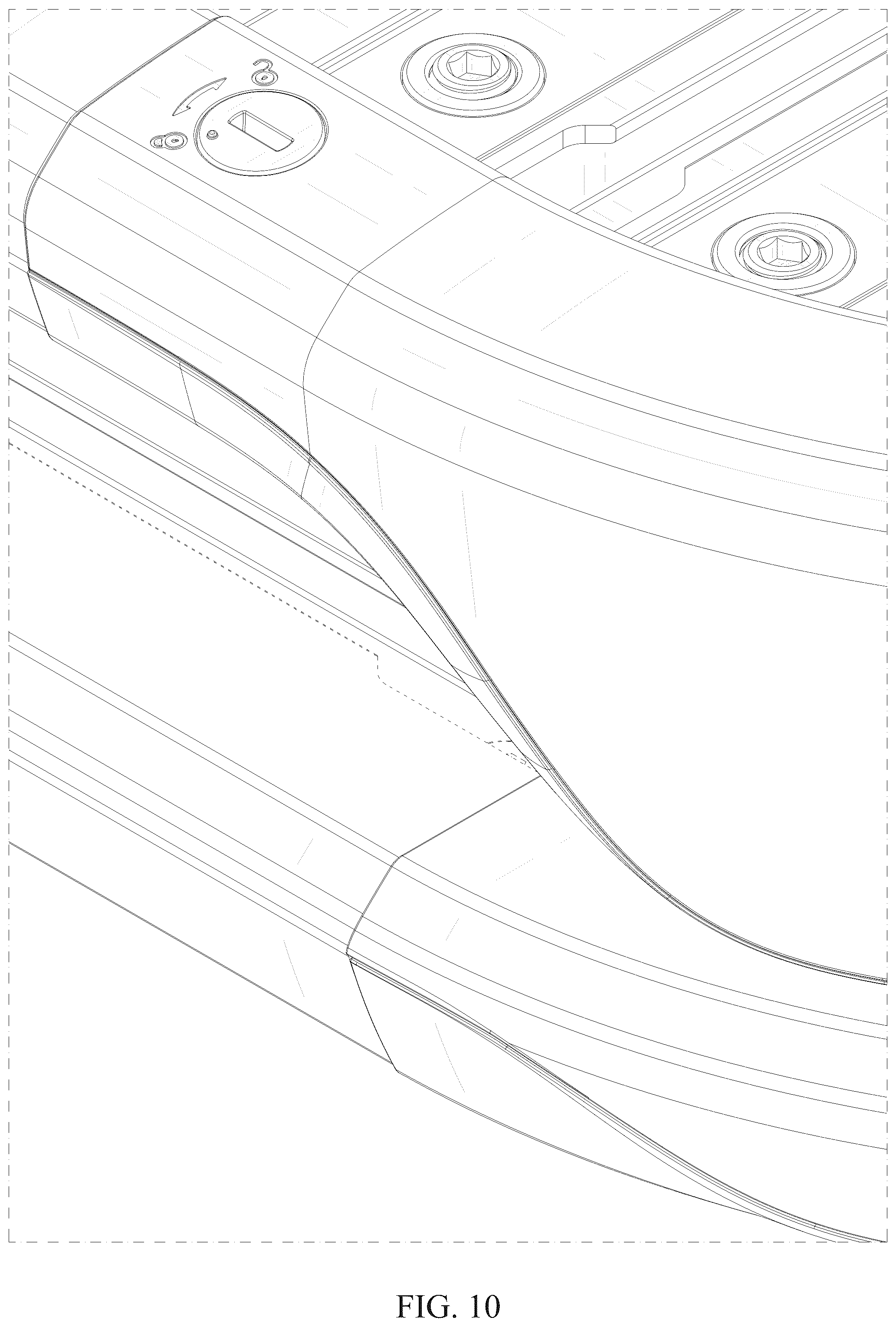 Patent USD1044681 Figure 9 – Roof cargo basket