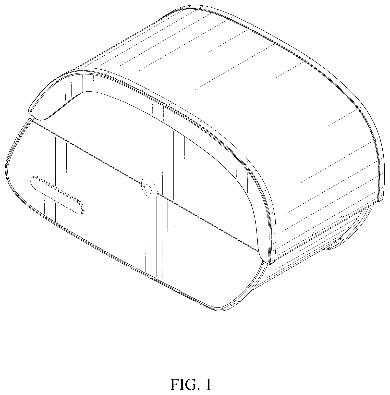 Patent USD1044682 Figure 1 – Saddle bag