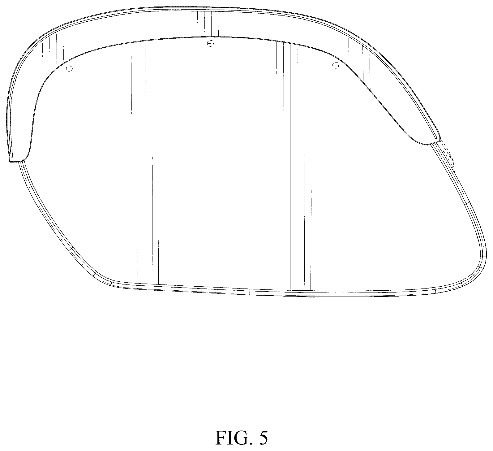 Patent USD1044682 Figure 5 – Saddle bag