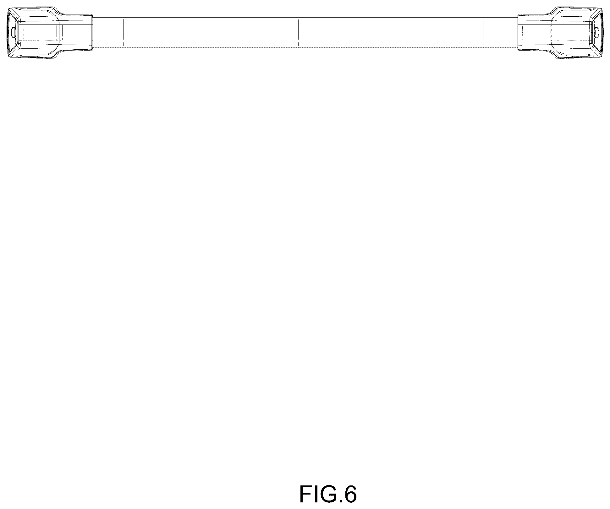 Patent USD1044683 Figure 6 – Crossbar for car