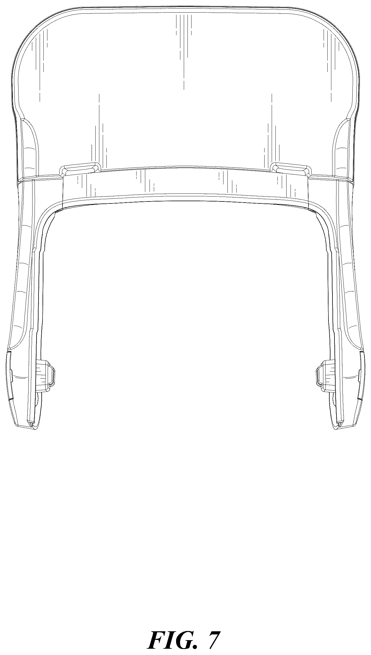 Patent USD1044686 Figure 7 – Car water cup holder