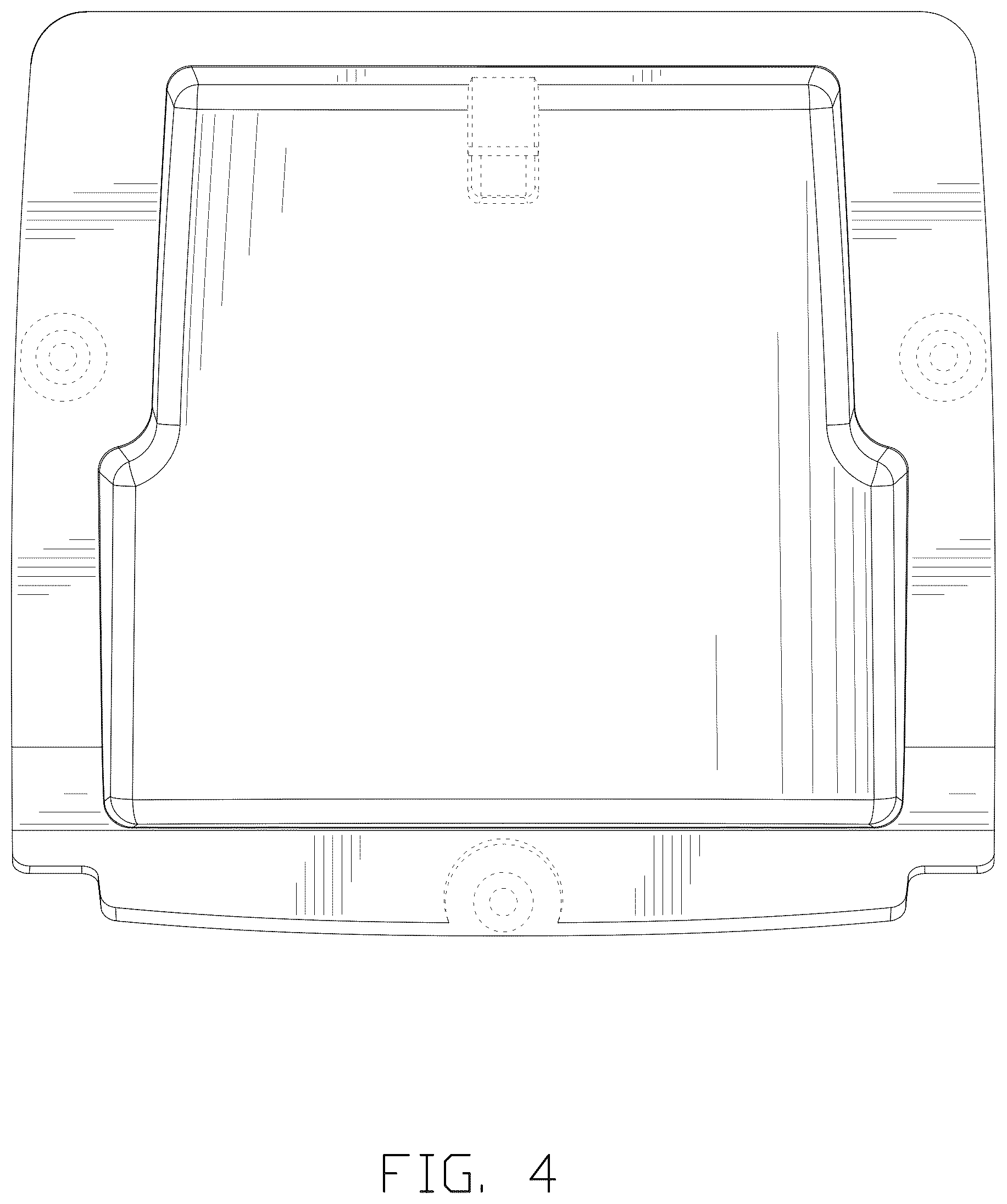 Patent USD1044687 Figure 4 – Armrest box