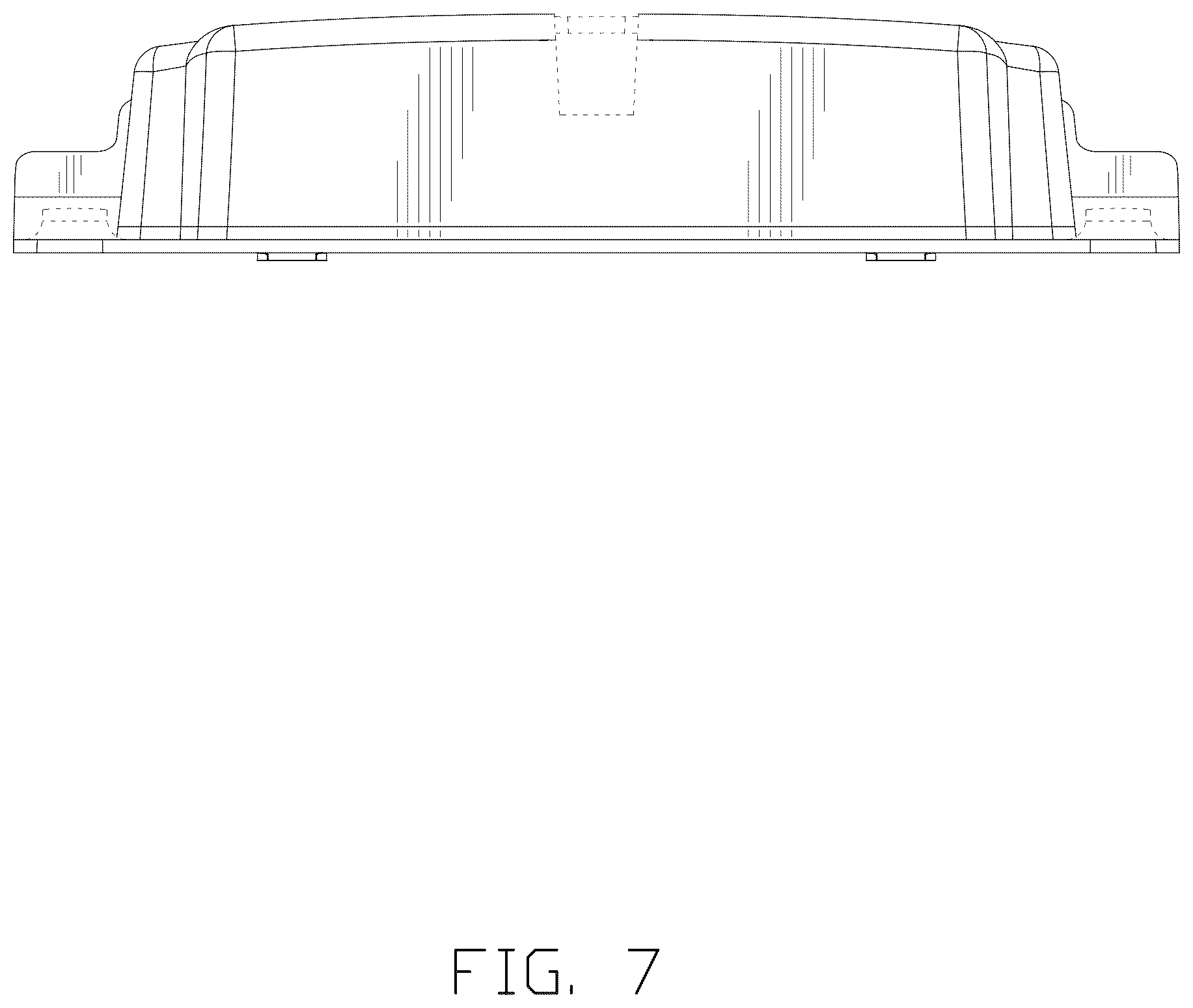 Patent USD1044687 Figure 7 – Armrest box