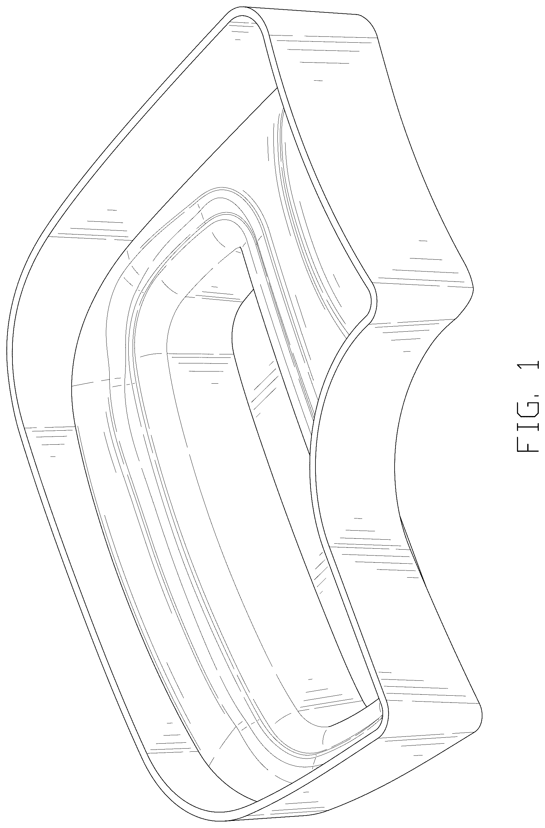 Patent USD1044688 Figure 1 – Car gear shift storage box