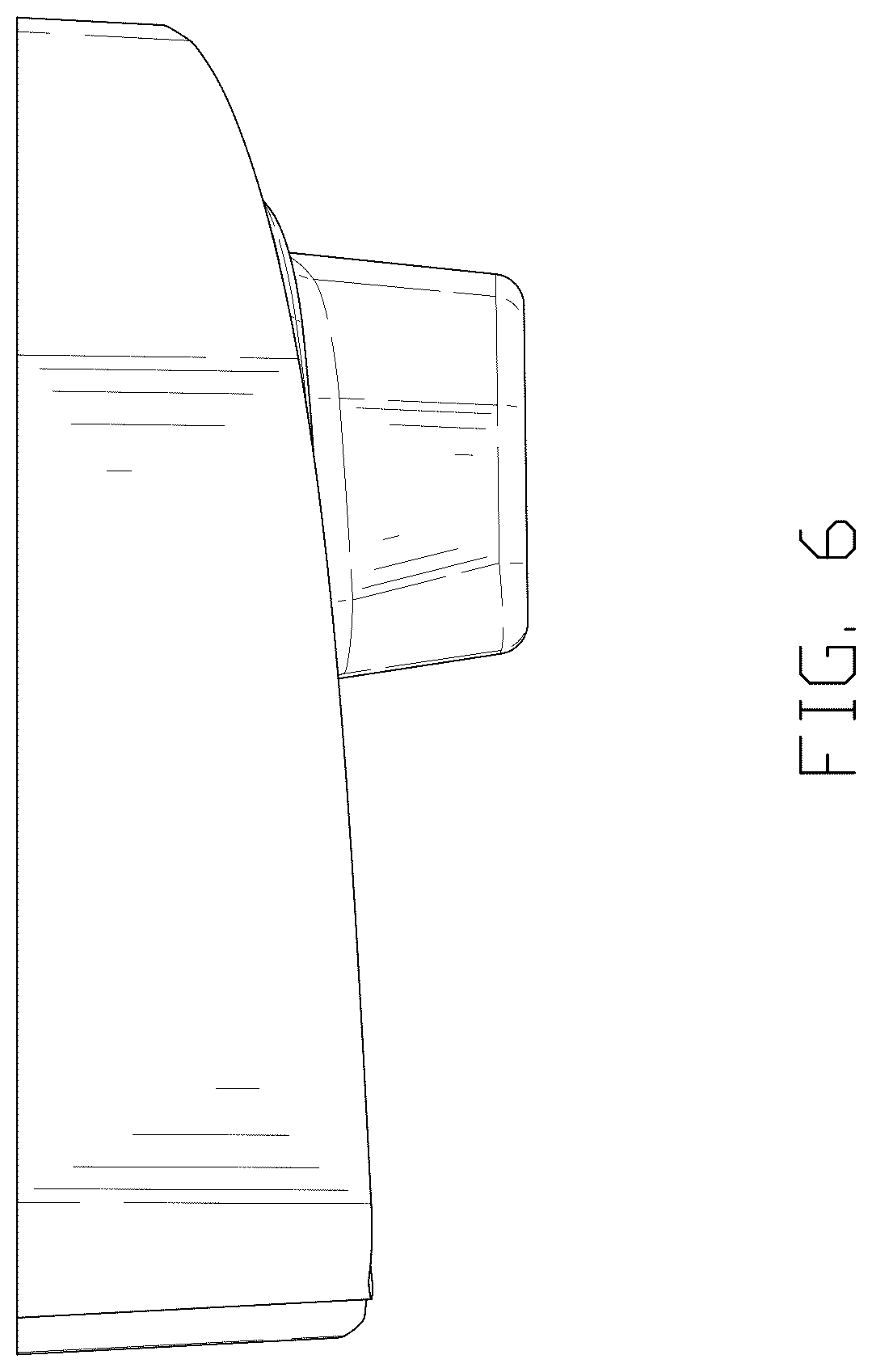 Patent USD1044688 Figure 6 – Car gear shift storage box