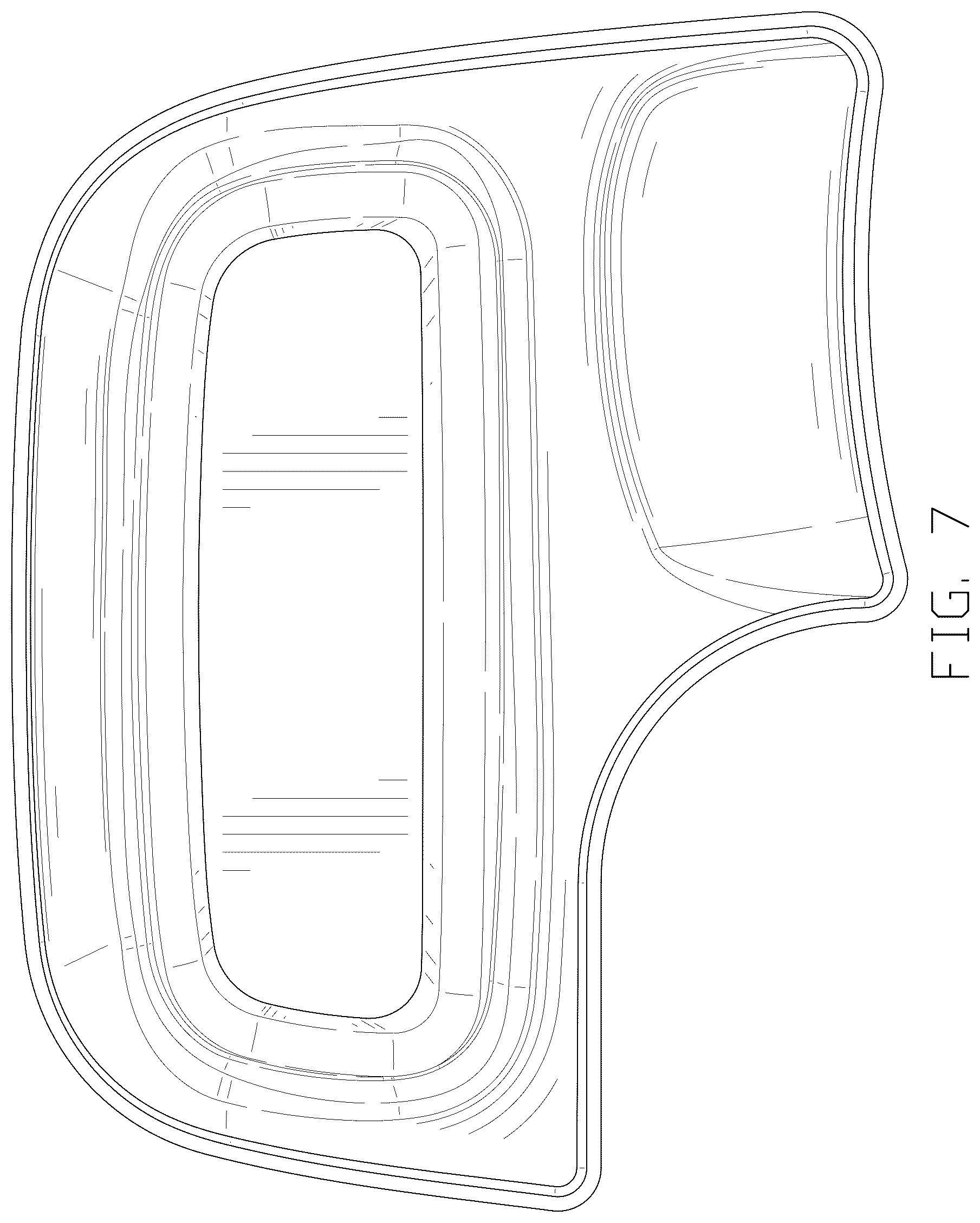 Patent USD1044688 Figure 7 – Car gear shift storage box