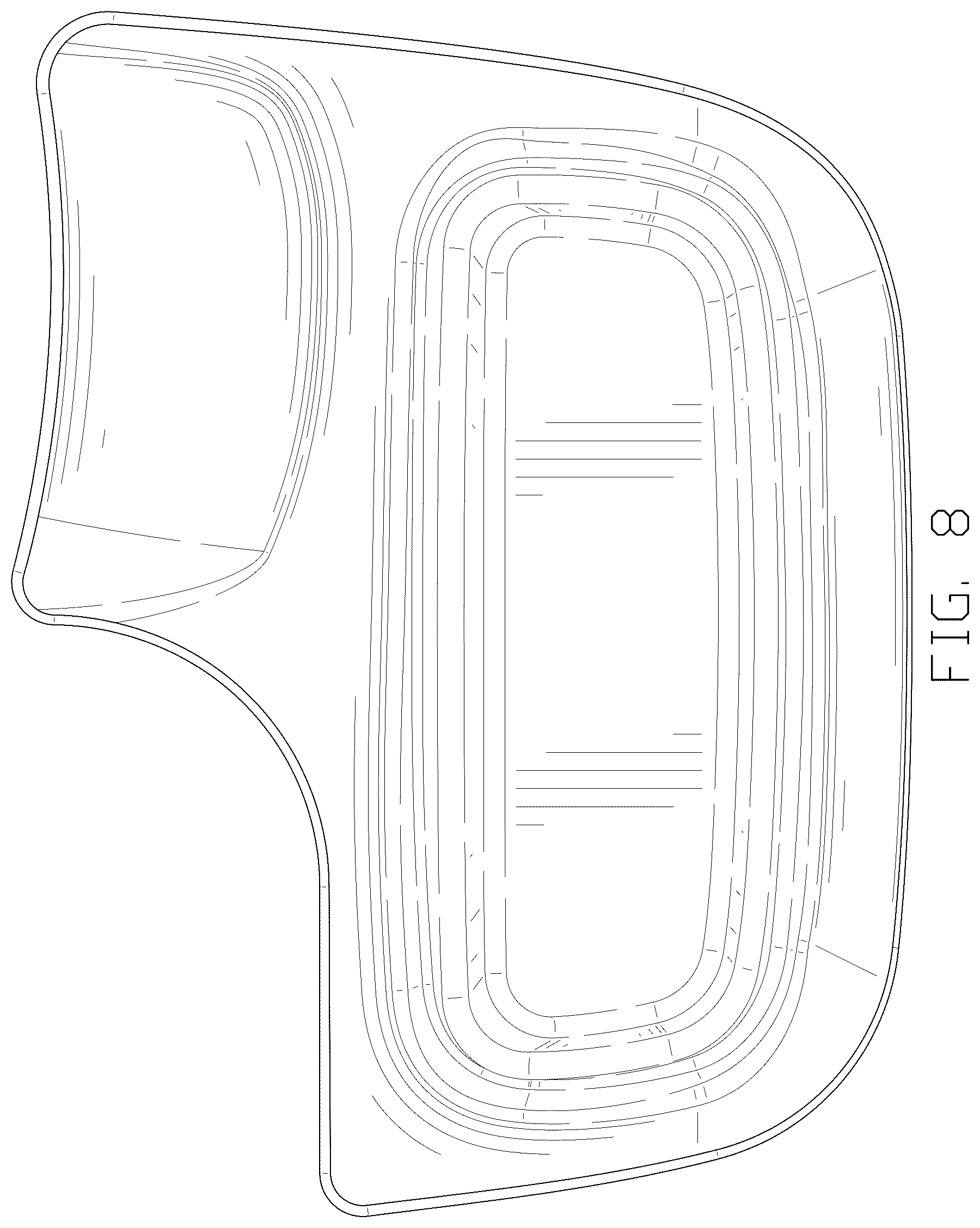 Patent USD1044688 Figure 8 – Car gear shift storage box