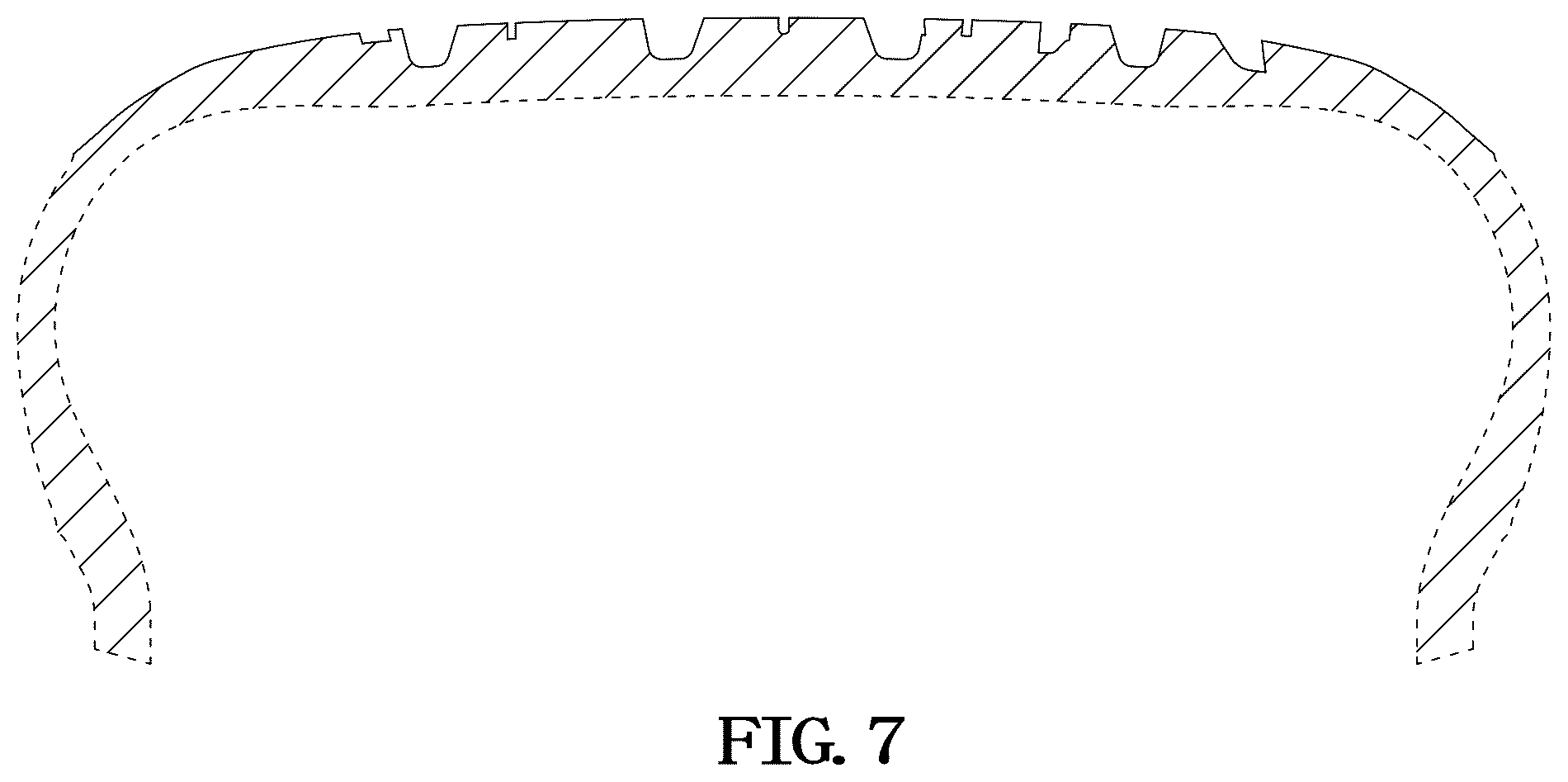Patent USD1044689 Figure 7 – Tire