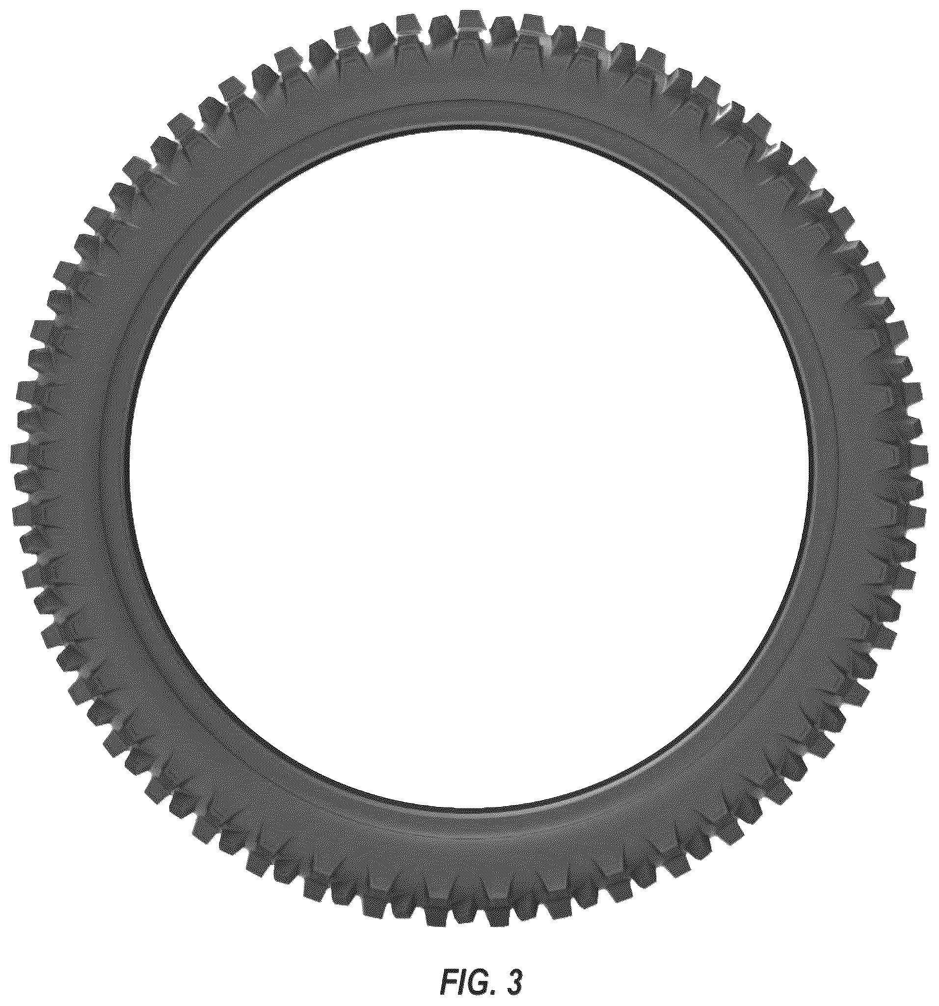 Patent USD1044691 Figure 3 – Motorcycle tire