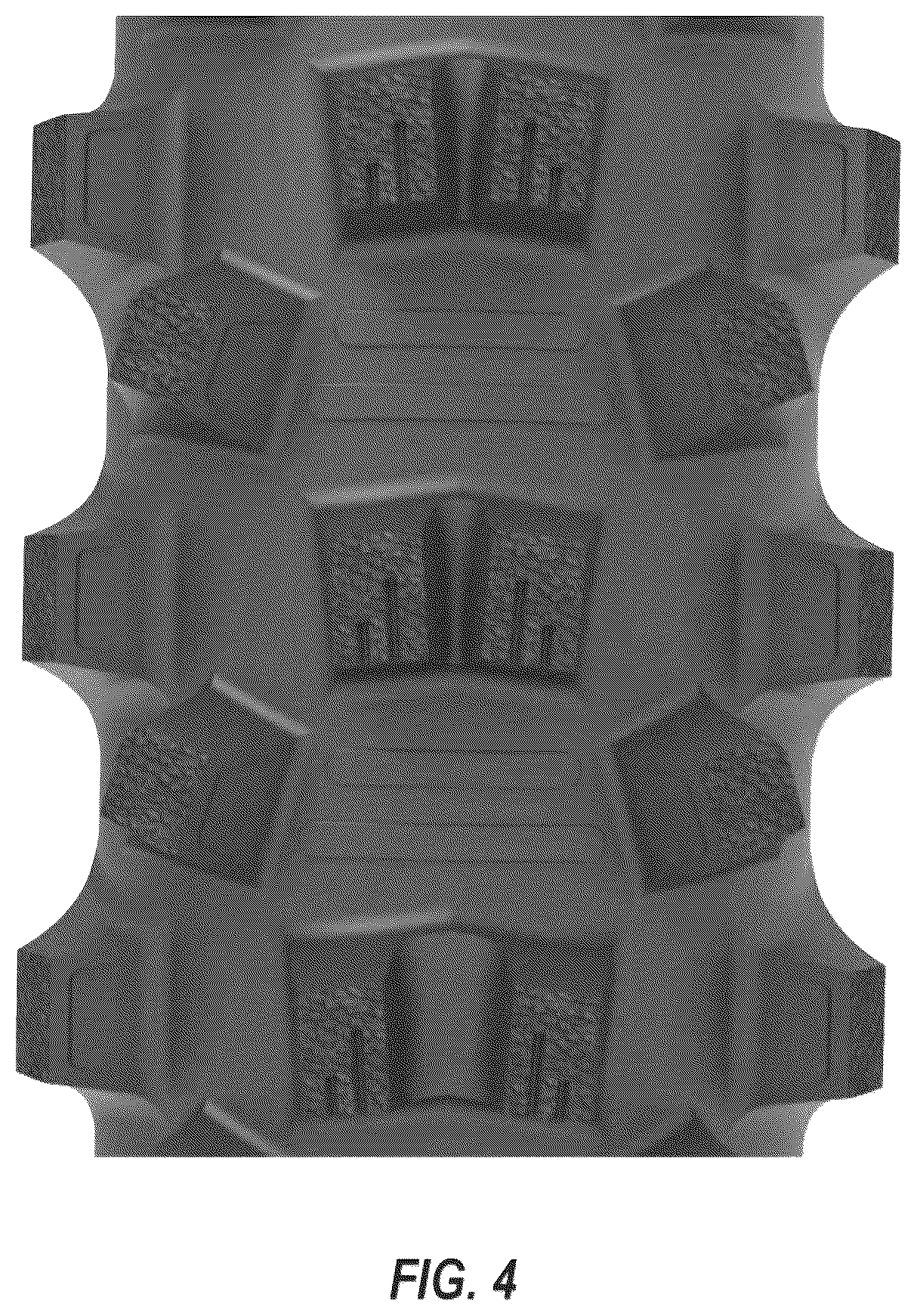 Patent USD1044691 Figure 4 – Motorcycle tire
