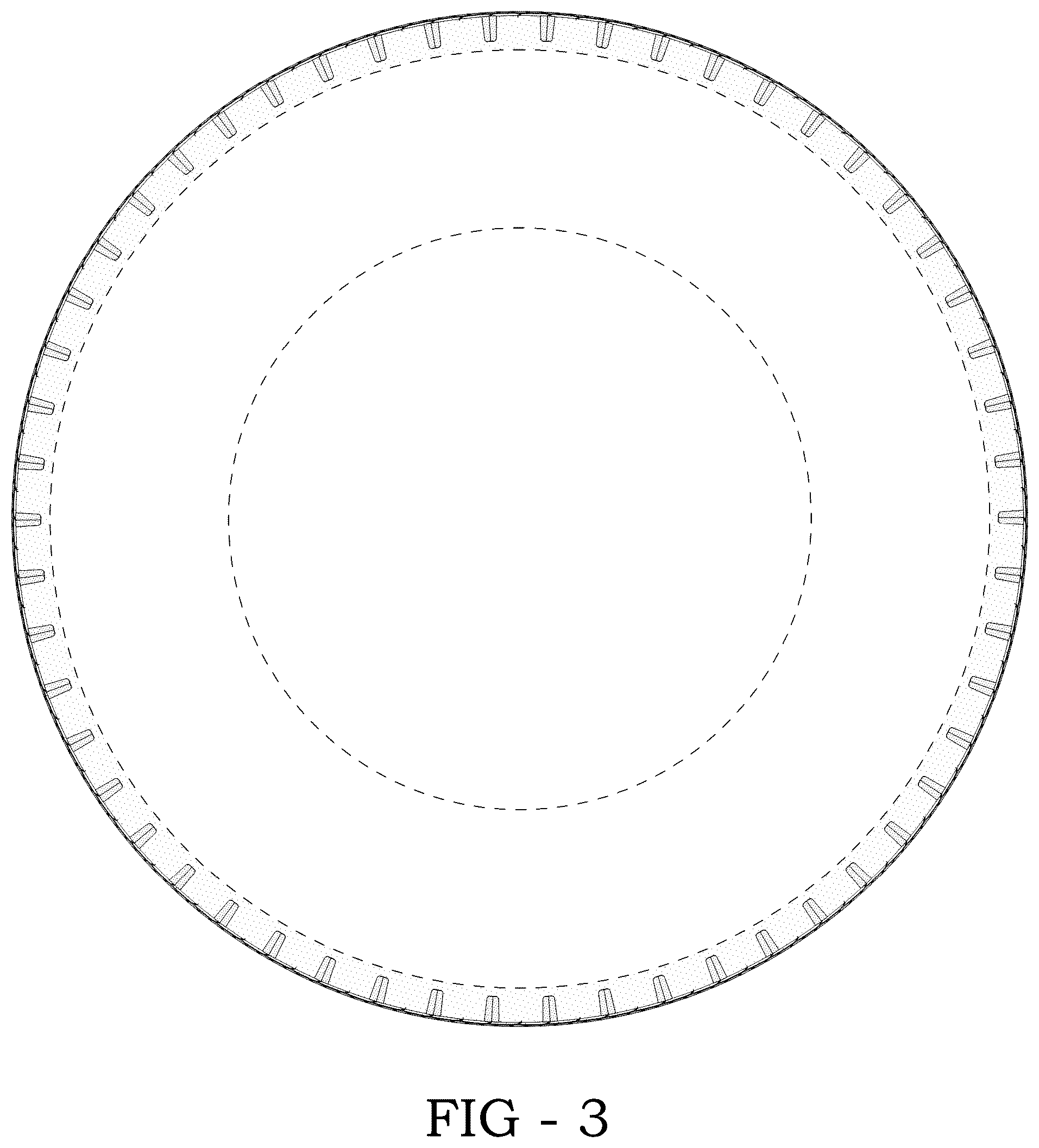 Patent USD1044695 Figure 3 – Tire