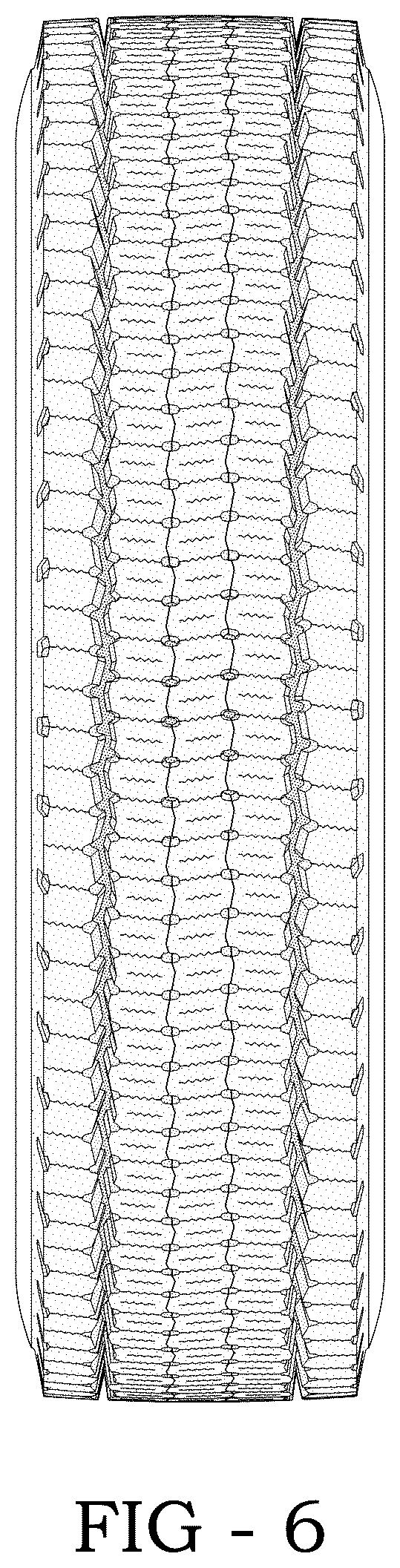 Patent USD1044695 Figure 6 – Tire