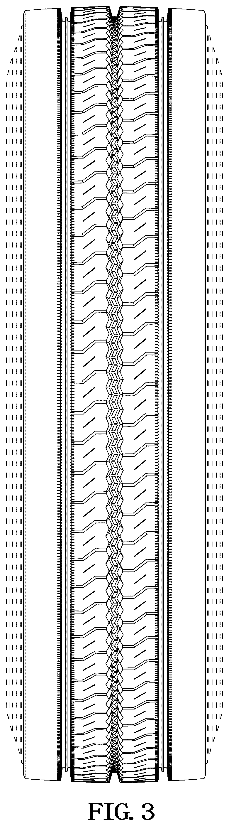 Patent USD1044698 Figure 3 – Tire