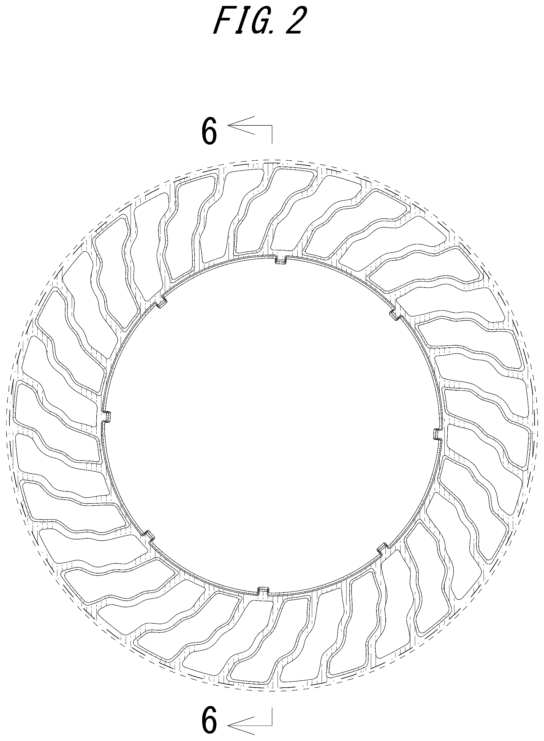 Patent USD1044699 Figure 2 – Non-pneumatic tire
