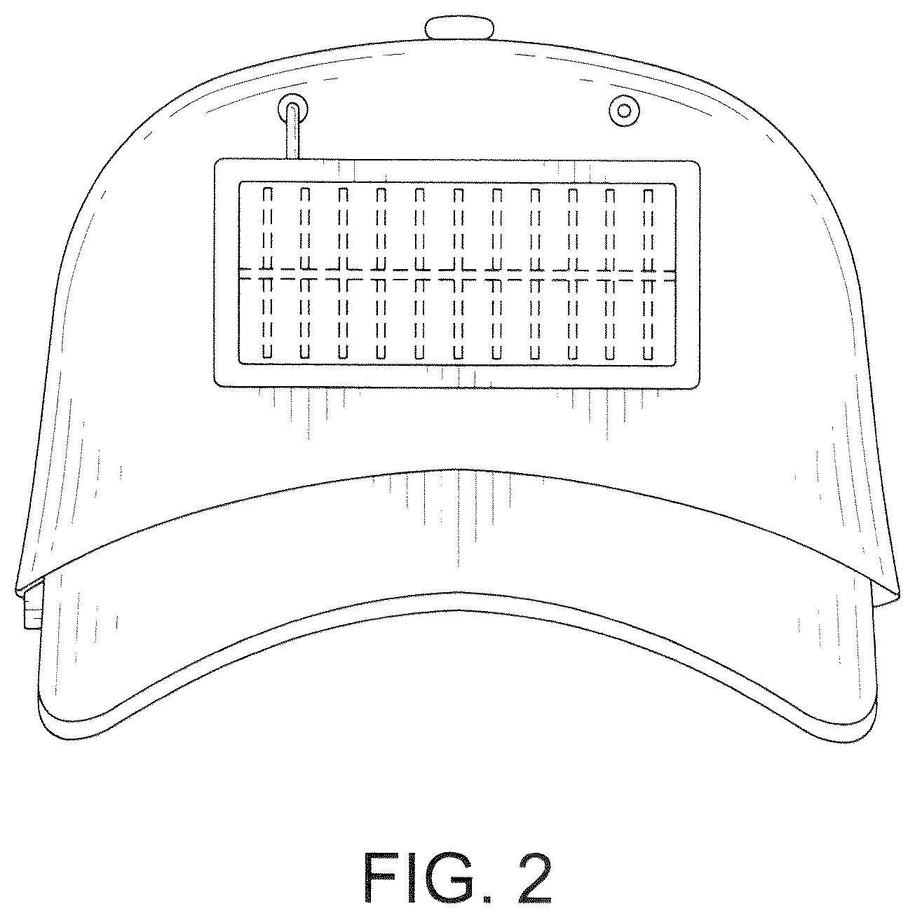 Patent USD1044700 Figure 2 – Solar panel
