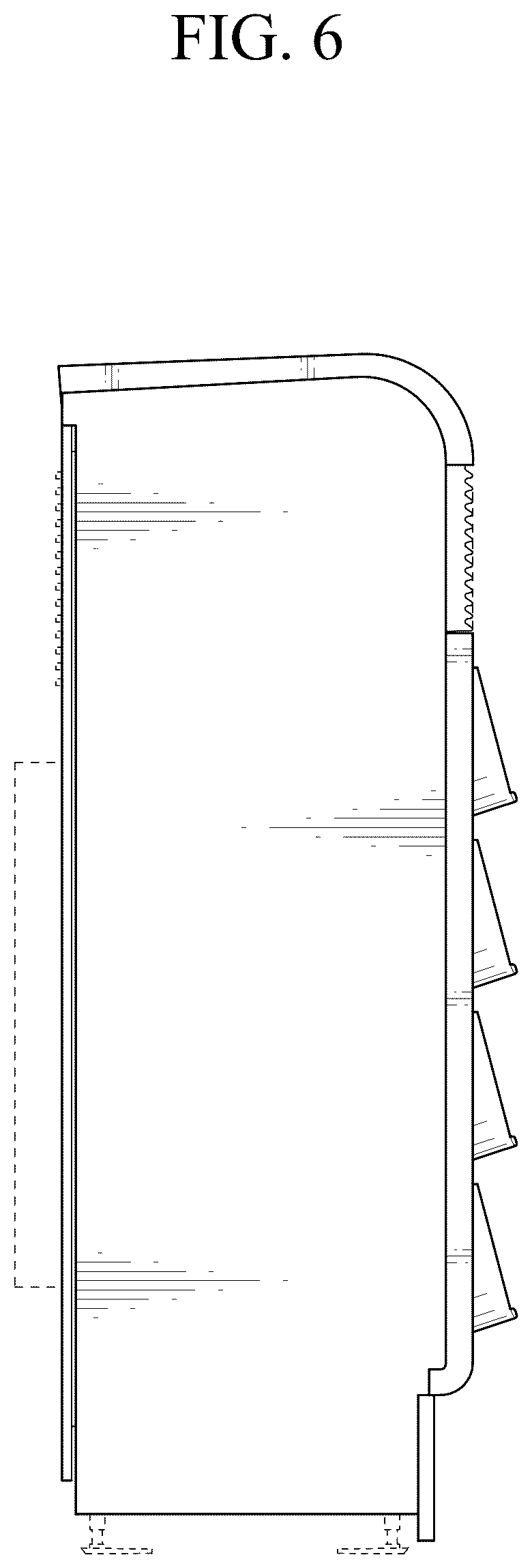 Patent USD1044703 Figure 6 – Charging and replacing station for mobile battery
