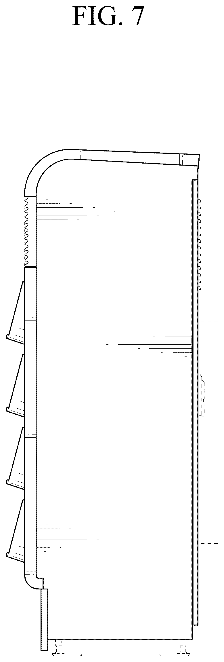 Patent USD1044703 Figure 7 – Charging and replacing station for mobile battery