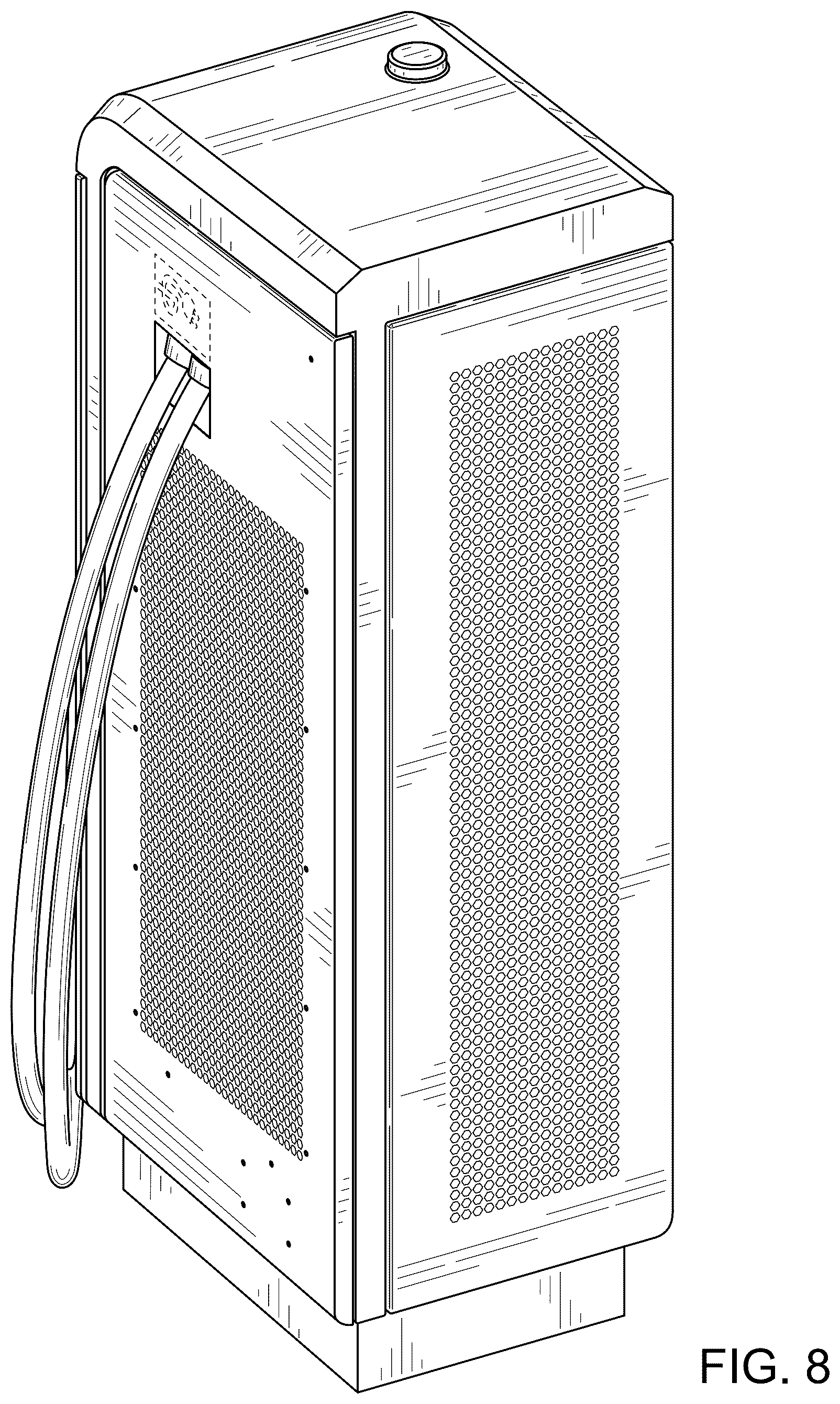 Patent USD1044704 Figure 8 – EV charger
