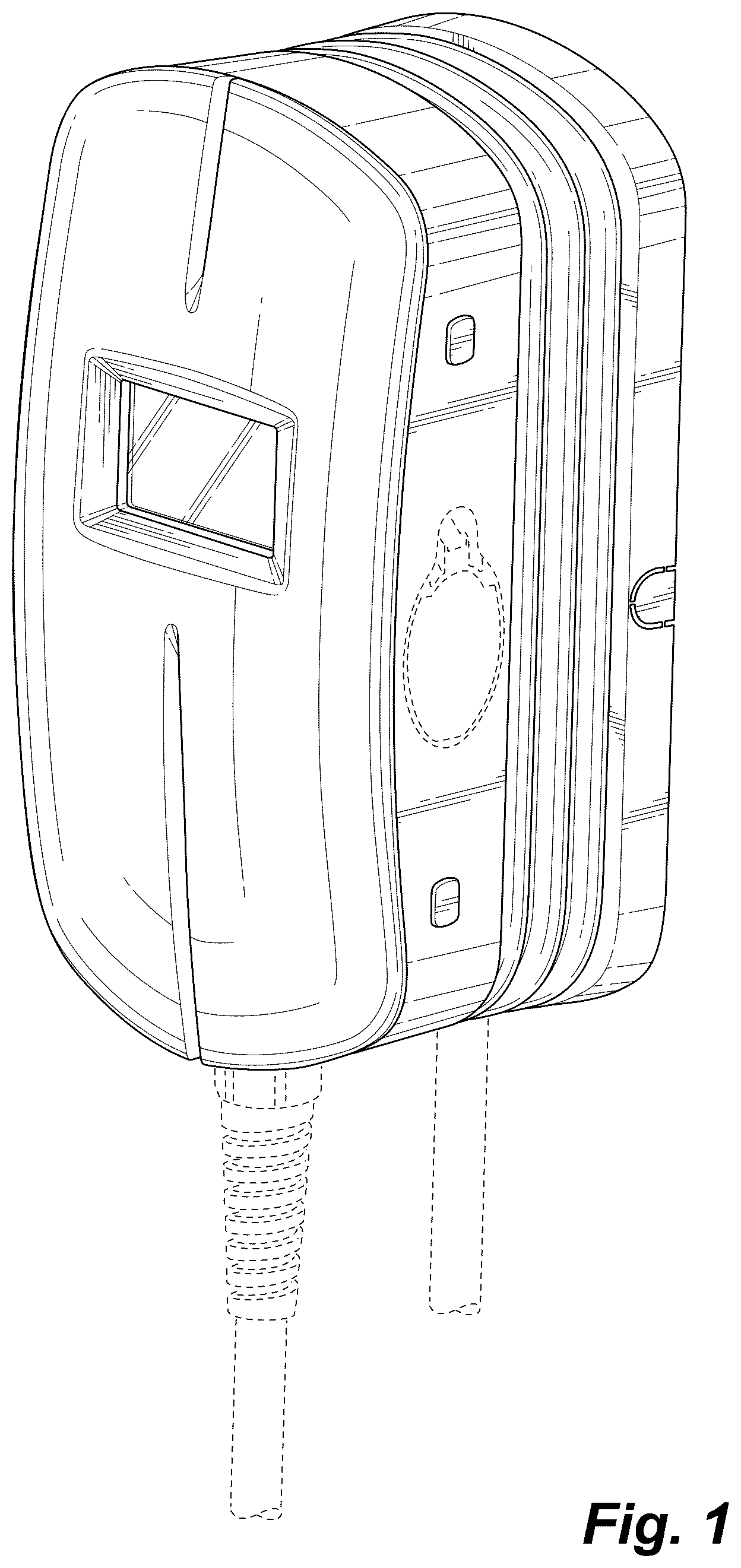 Patent USD1044705 Figure 1 – Electric vehicle charger