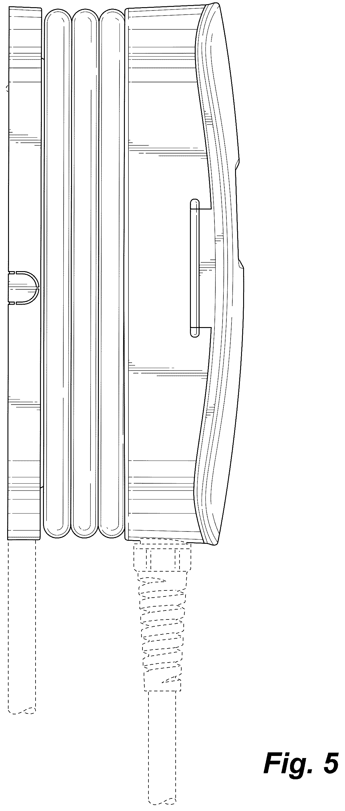 Patent USD1044705 Figure 5 – Electric vehicle charger