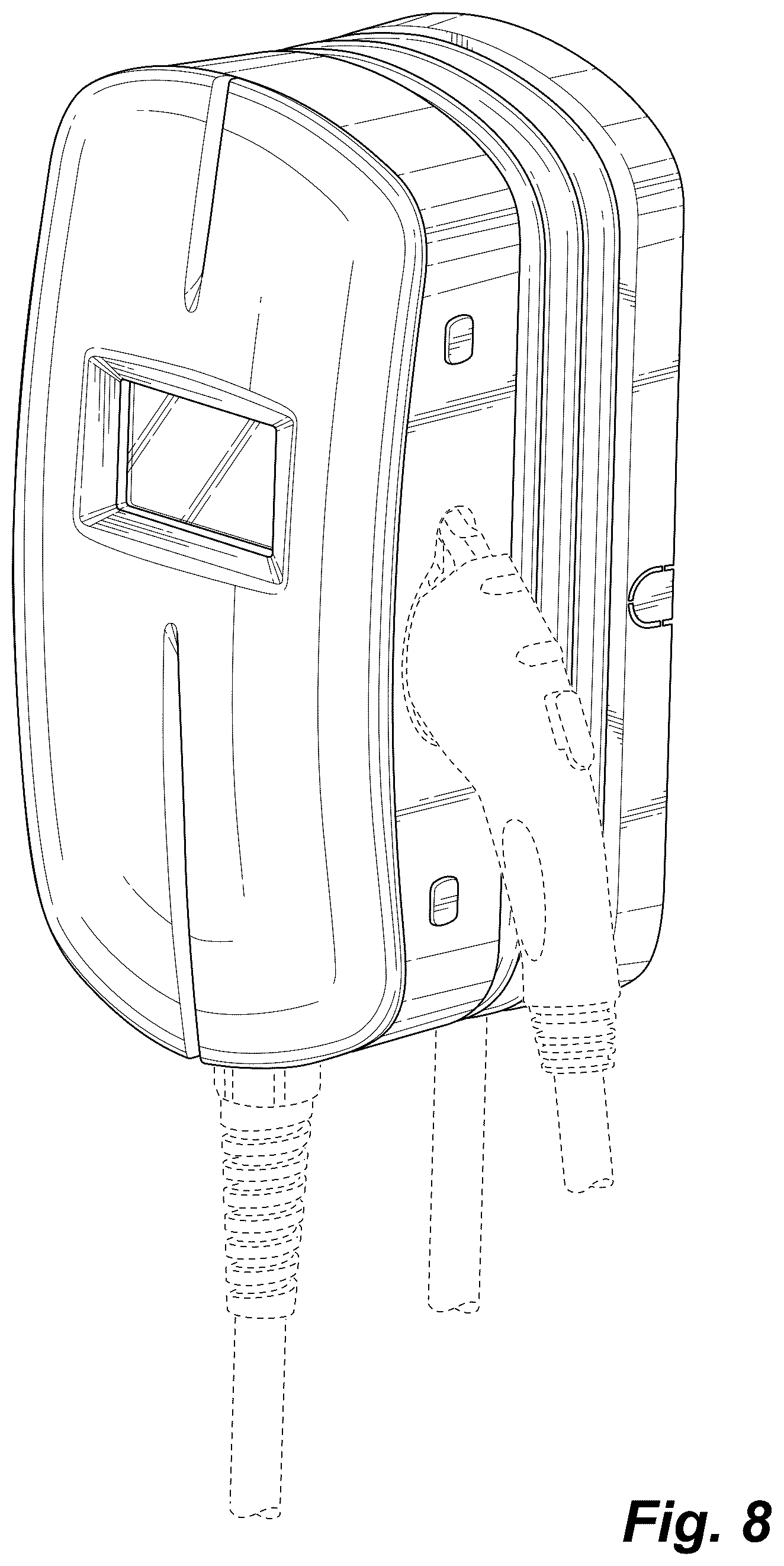 Patent USD1044705 Figure 8 – Electric vehicle charger