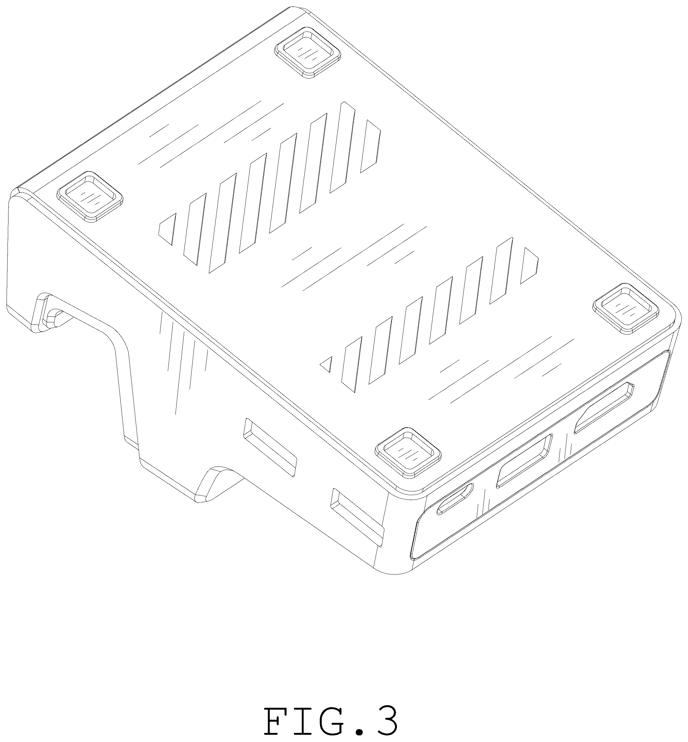 Patent USD1044707 Figure 3 – Game console stand