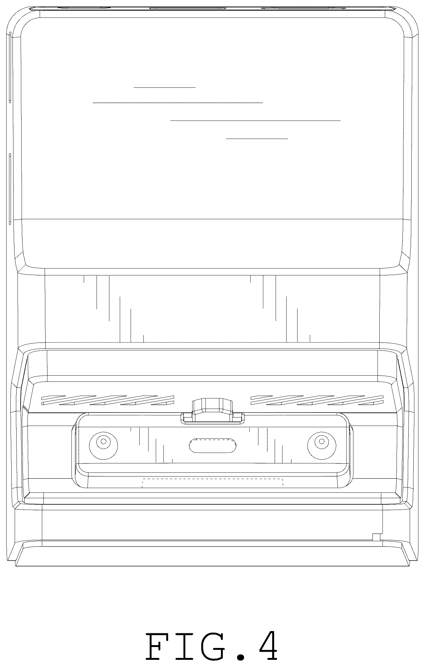Patent USD1044707 Figure 4 – Game console stand
