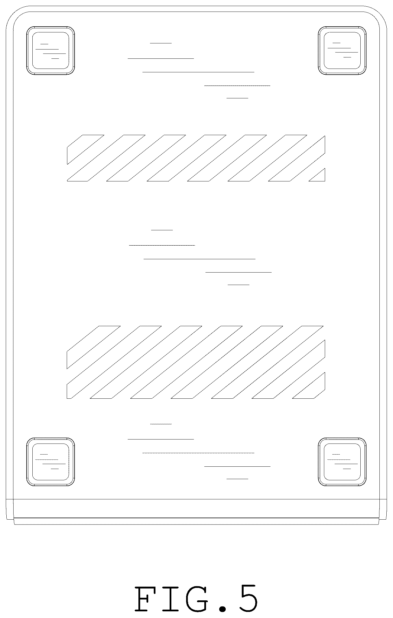 Patent USD1044707 Figure 5 – Game console stand