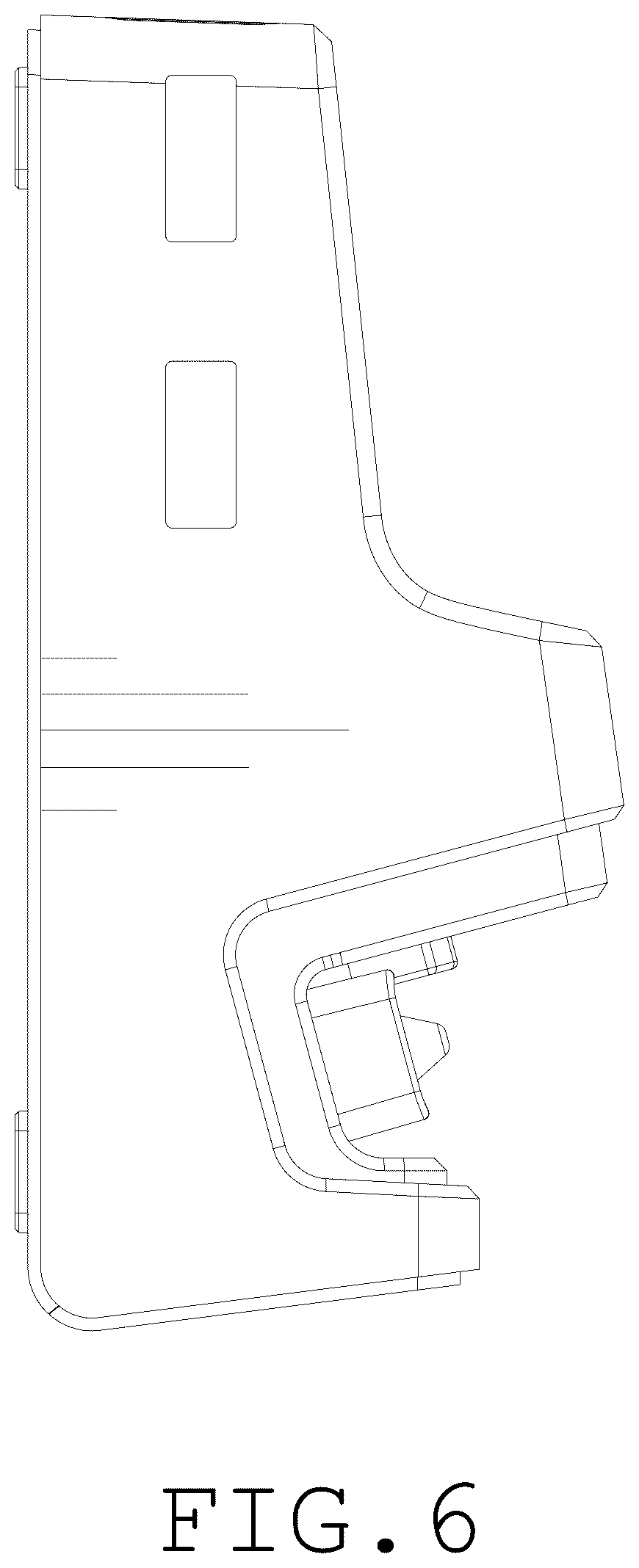 Patent USD1044707 Figure 6 – Game console stand