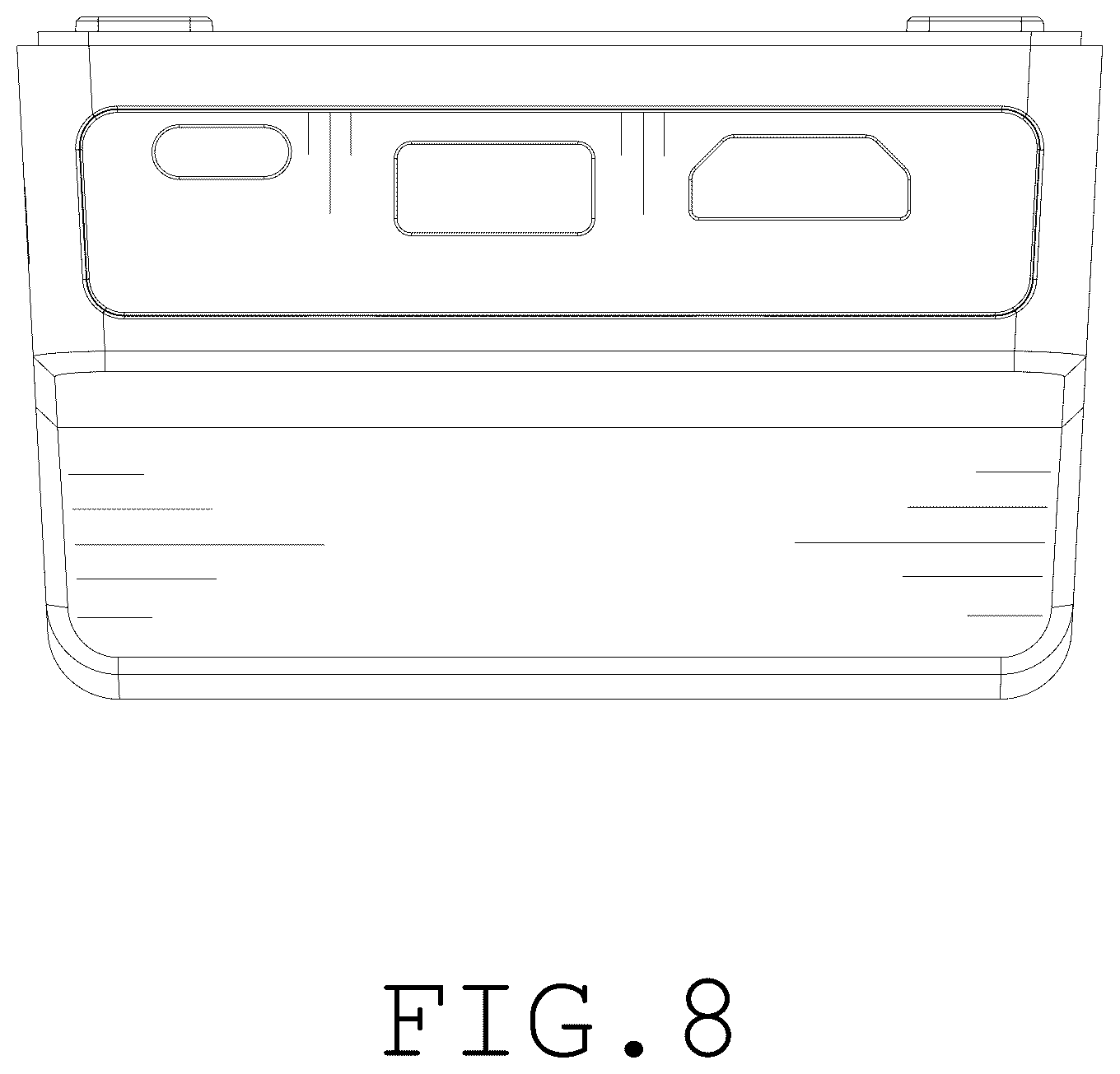 Patent USD1044707 Figure 8 – Game console stand