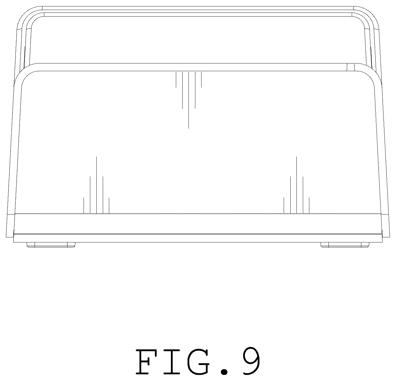 Patent USD1044707 Figure 9 – Game console stand