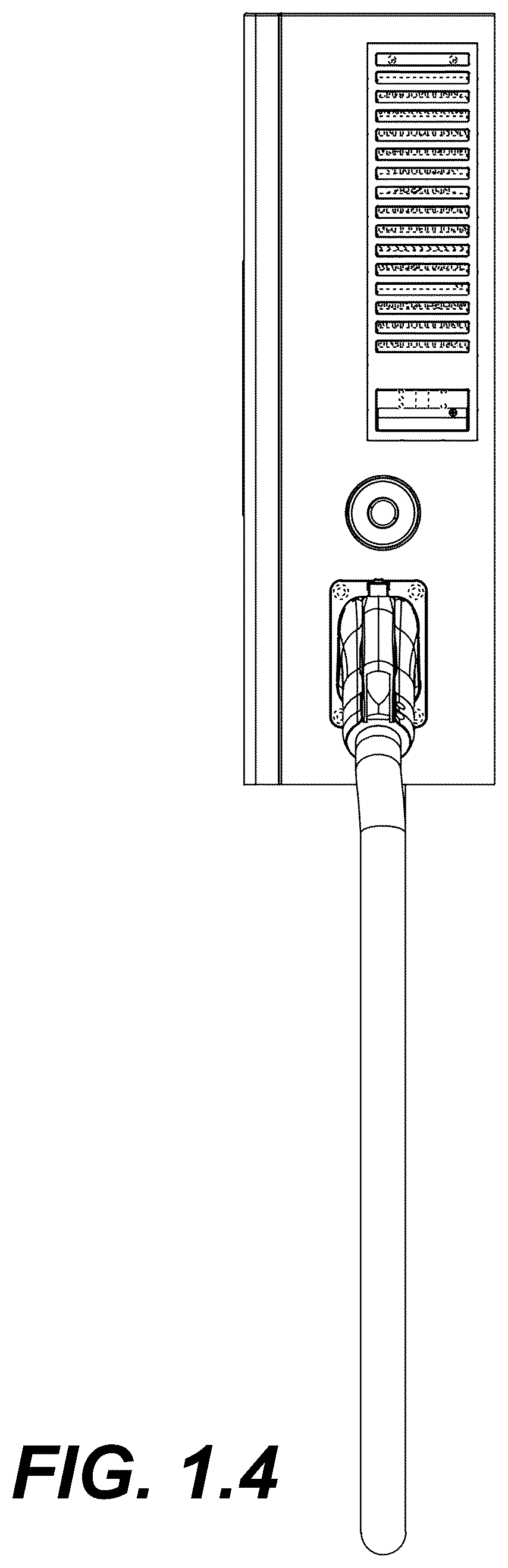 Patent USD1044710 Figure 4 – Wallmounted DC charging pile