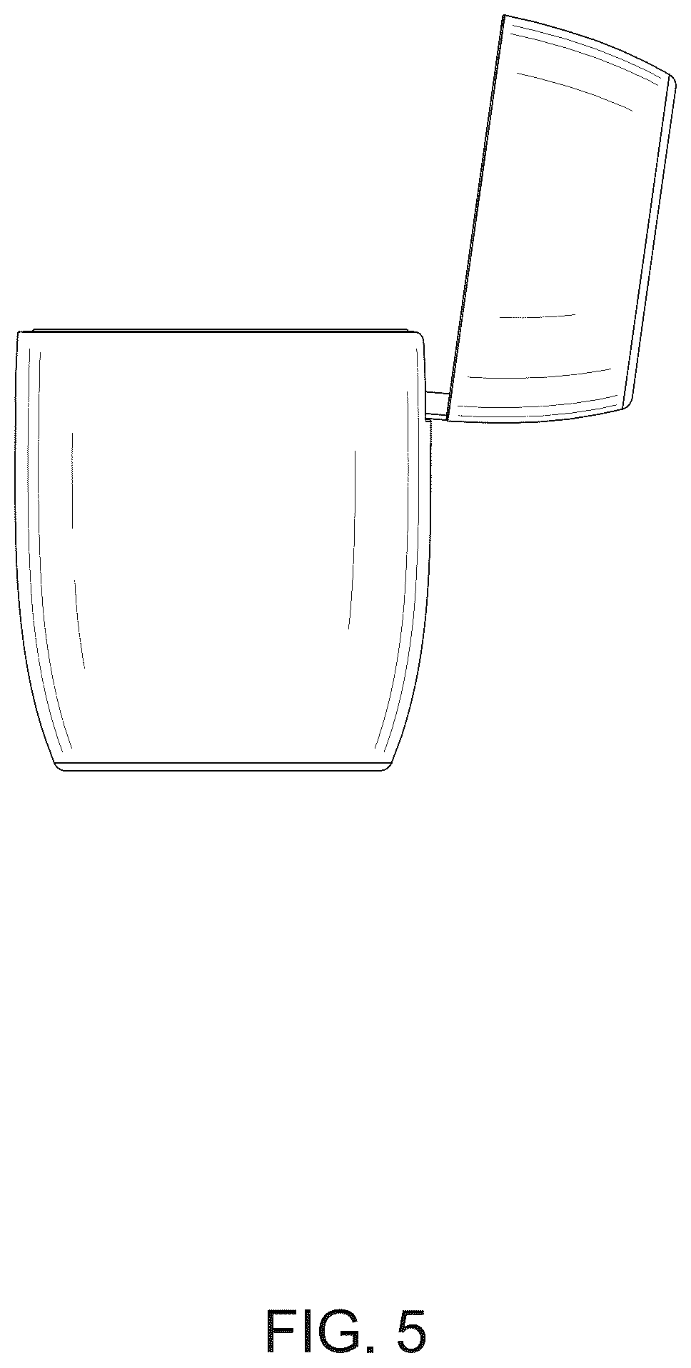 Patent USD1044714 Figure 5 – Battery charging case for mobile devices