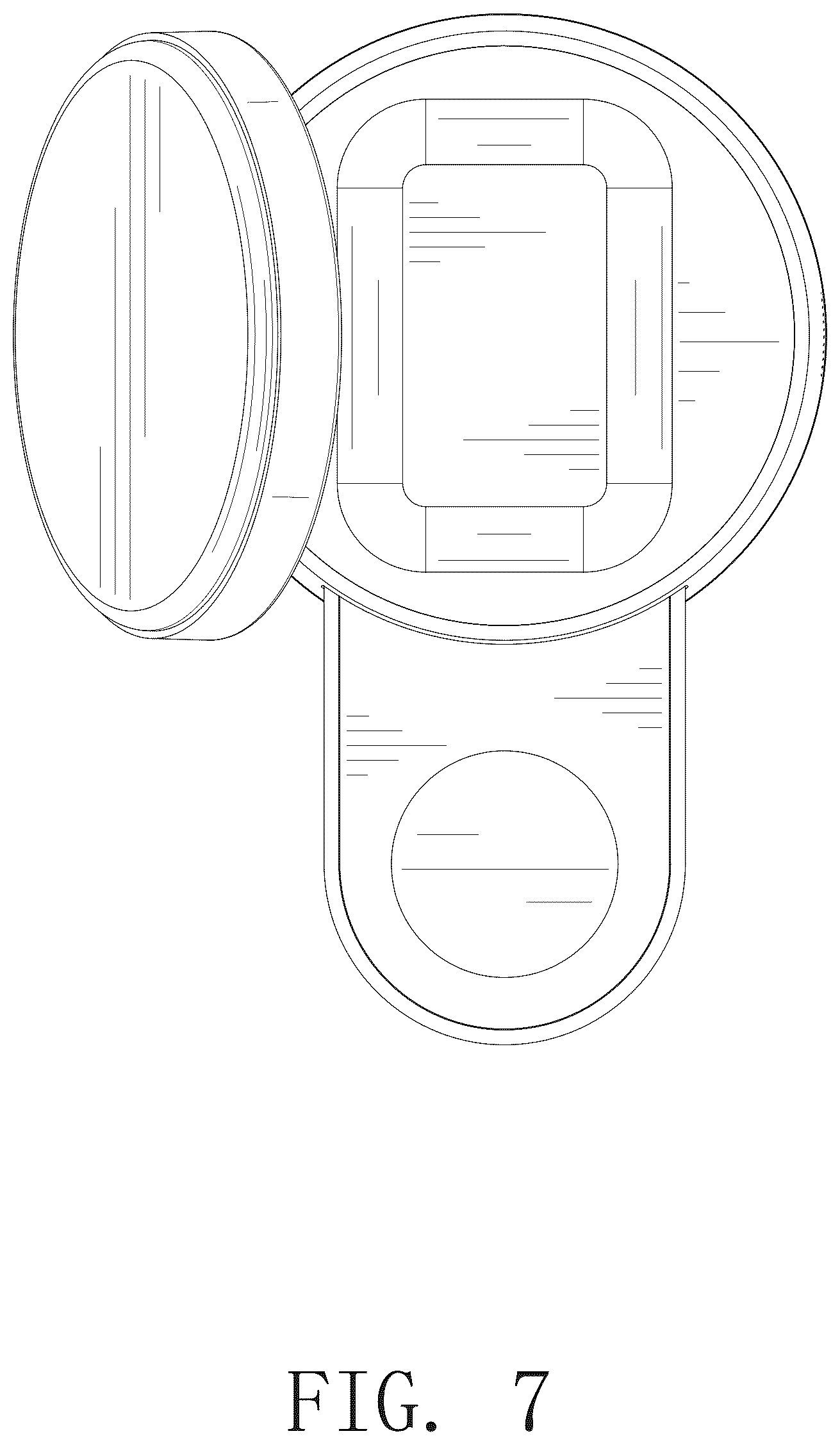 Patent USD1044716 Figure 7 – Wireless charger