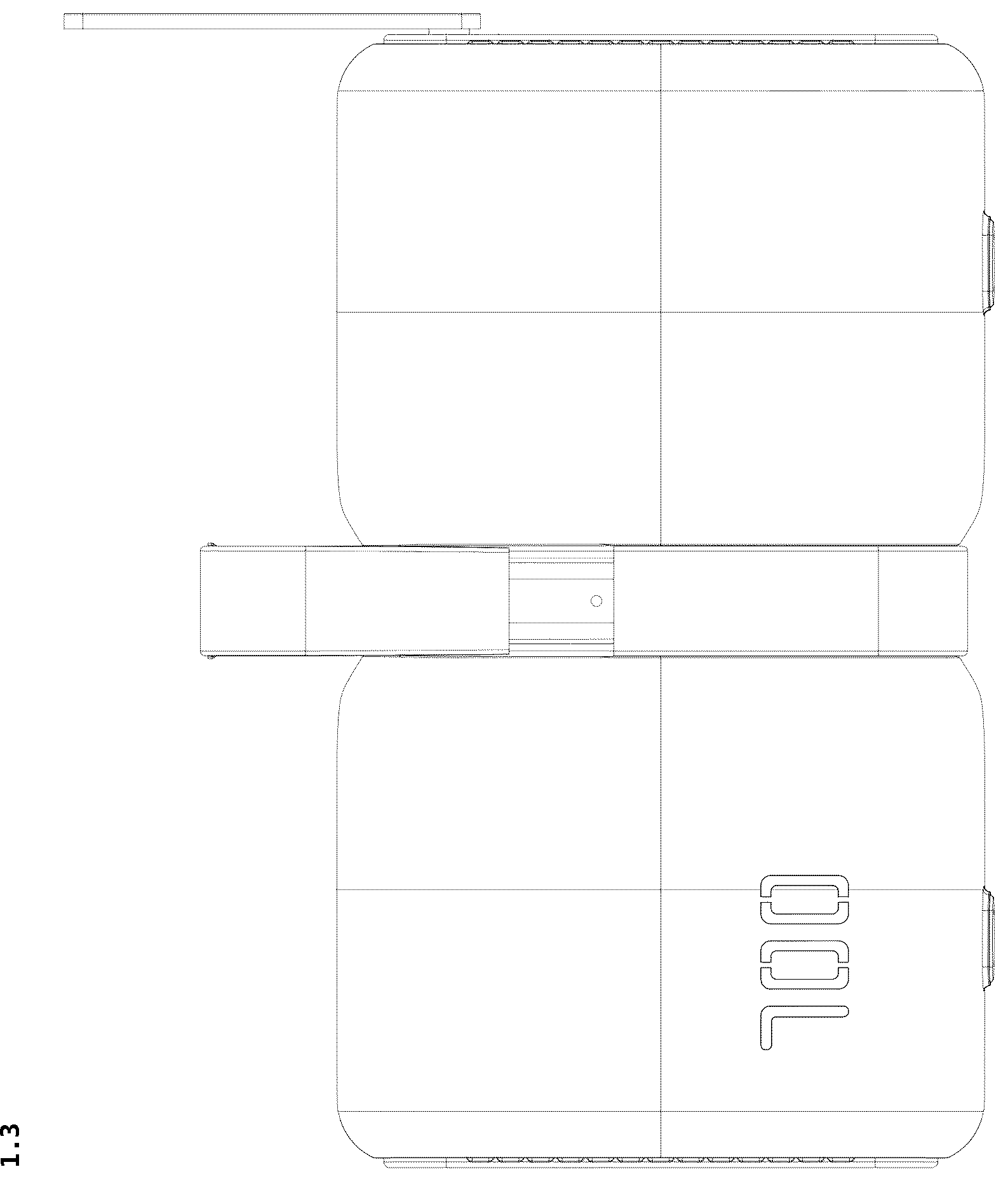 Patent USD1044724 Figure 3 – Mobile energy storage power supply unit