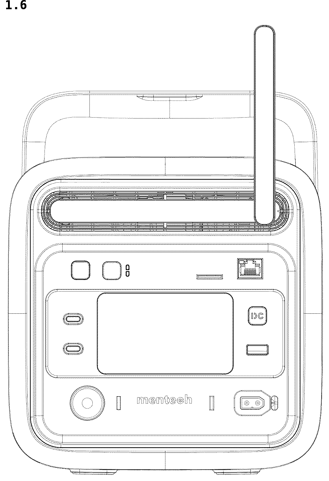 Patent USD1044724 Figure 6 – Mobile energy storage power supply unit