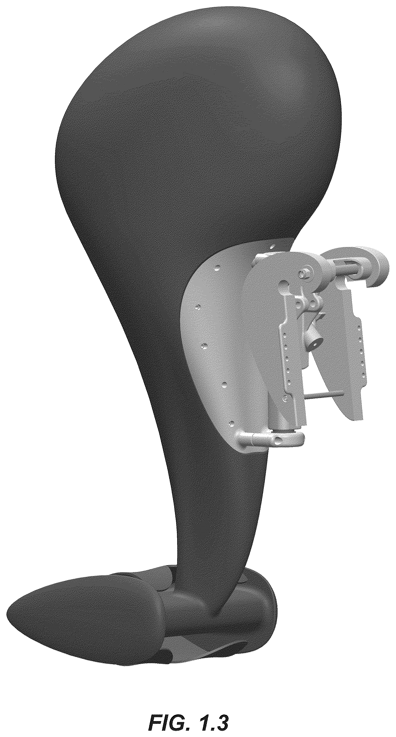 Patent USD1044725 Figure 3 – Electric motor with undulating membrane for watercraft