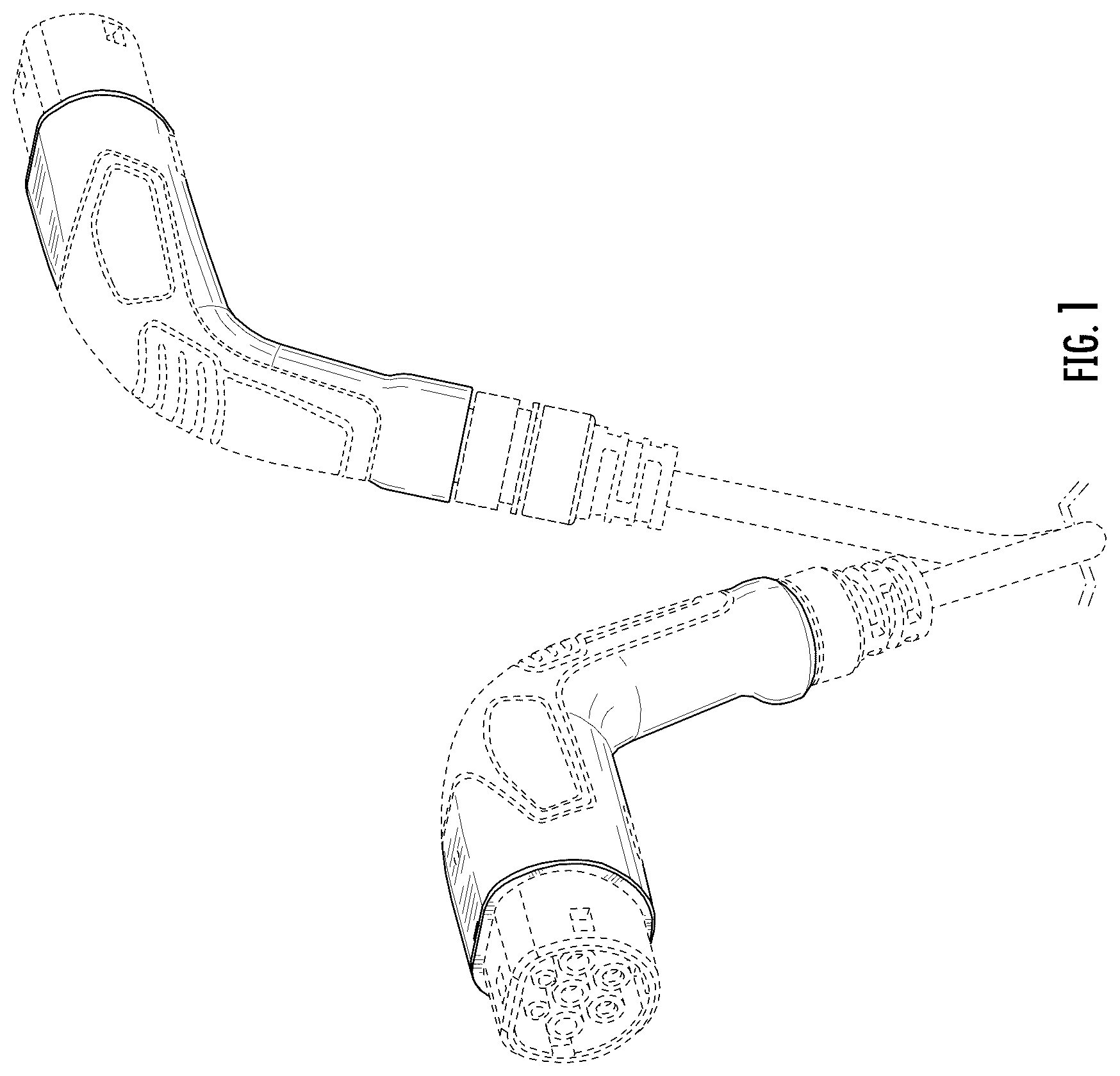 Patent USD1044726 Figure 1 – Electric vehicle charging connector system