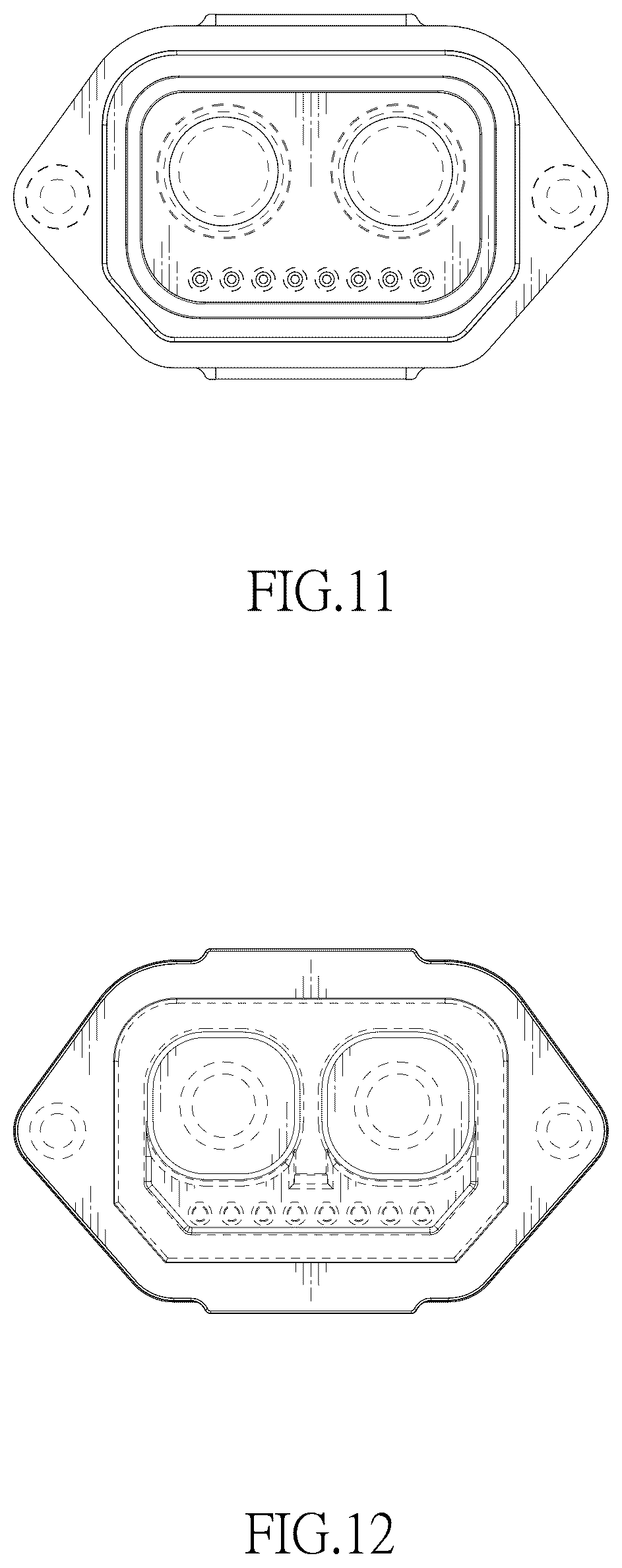 Patent USD1044727 Figure 6 – Electronic connector set