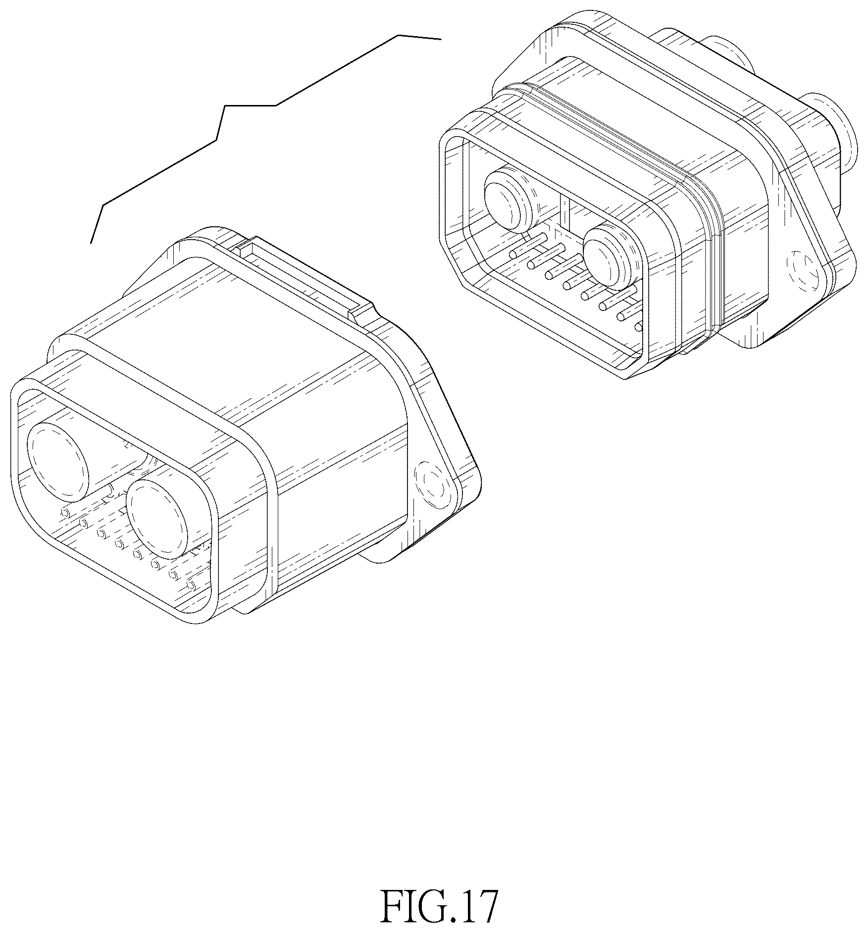 Patent USD1044727 Figure 9 – Electronic connector set