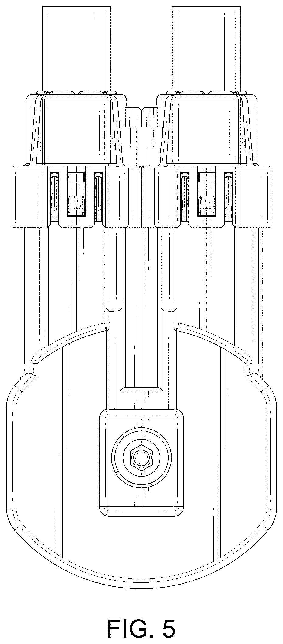 Patent USD1044729 Figure 3 – Connector