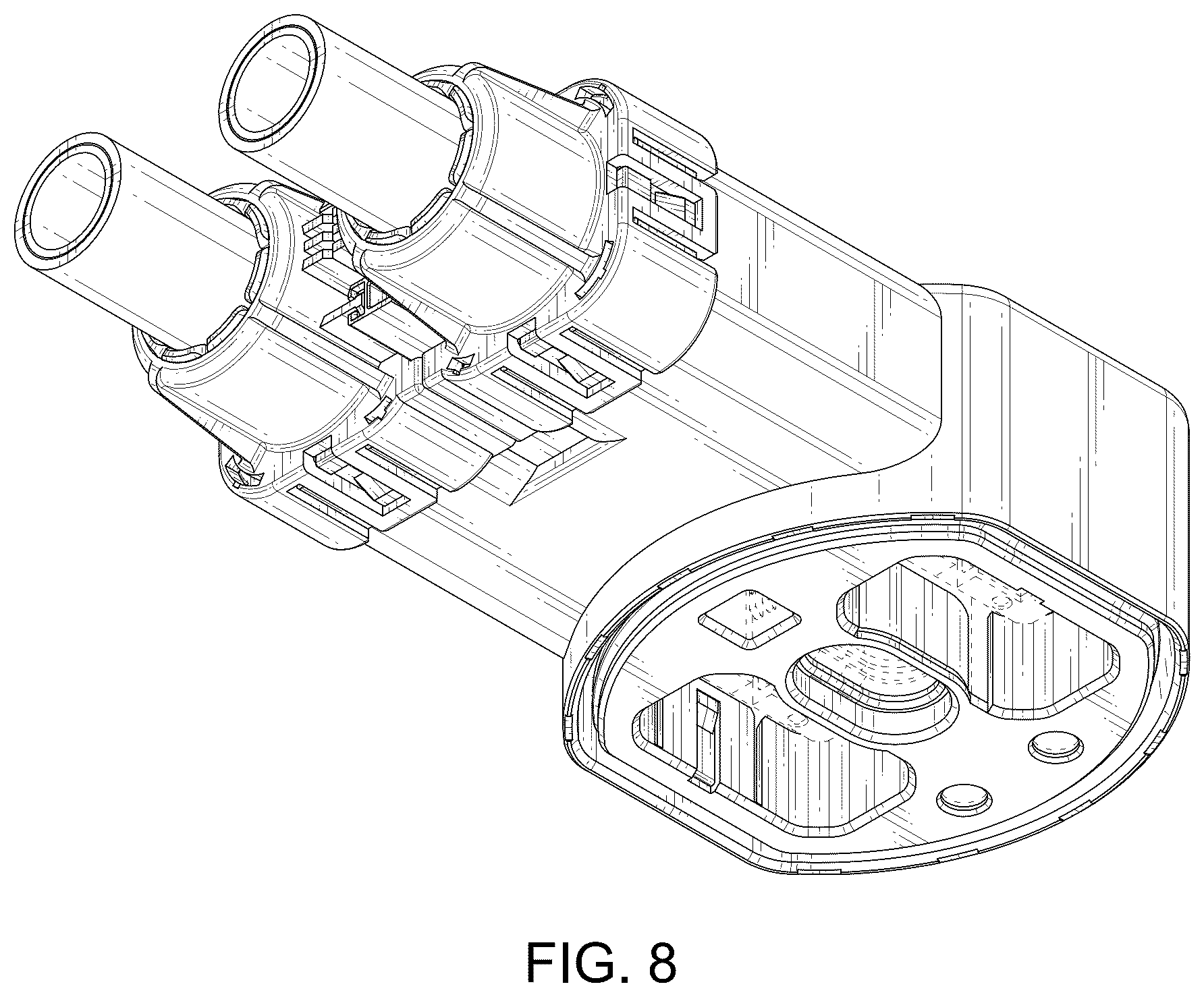 Patent USD1044729 Figure 6 – Connector