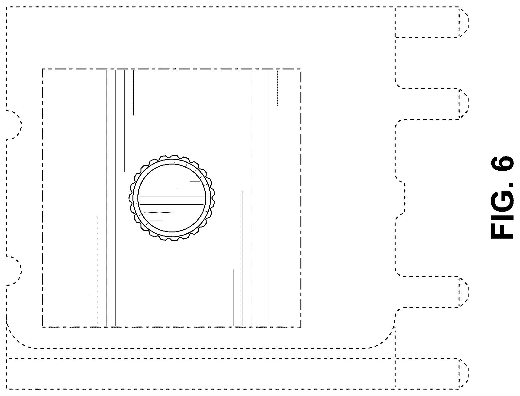 Patent USD1044732 Figure 6 – Connector